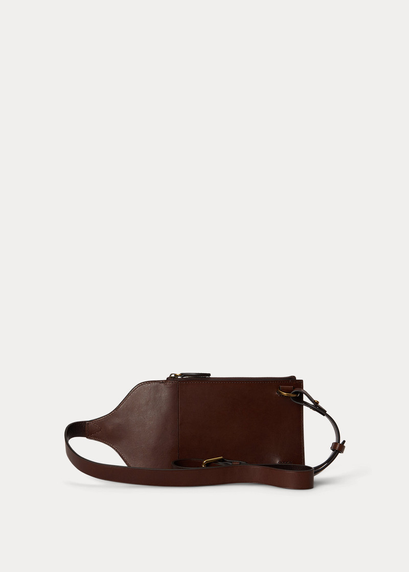 Heritage Lock Leather Sling Bag 3