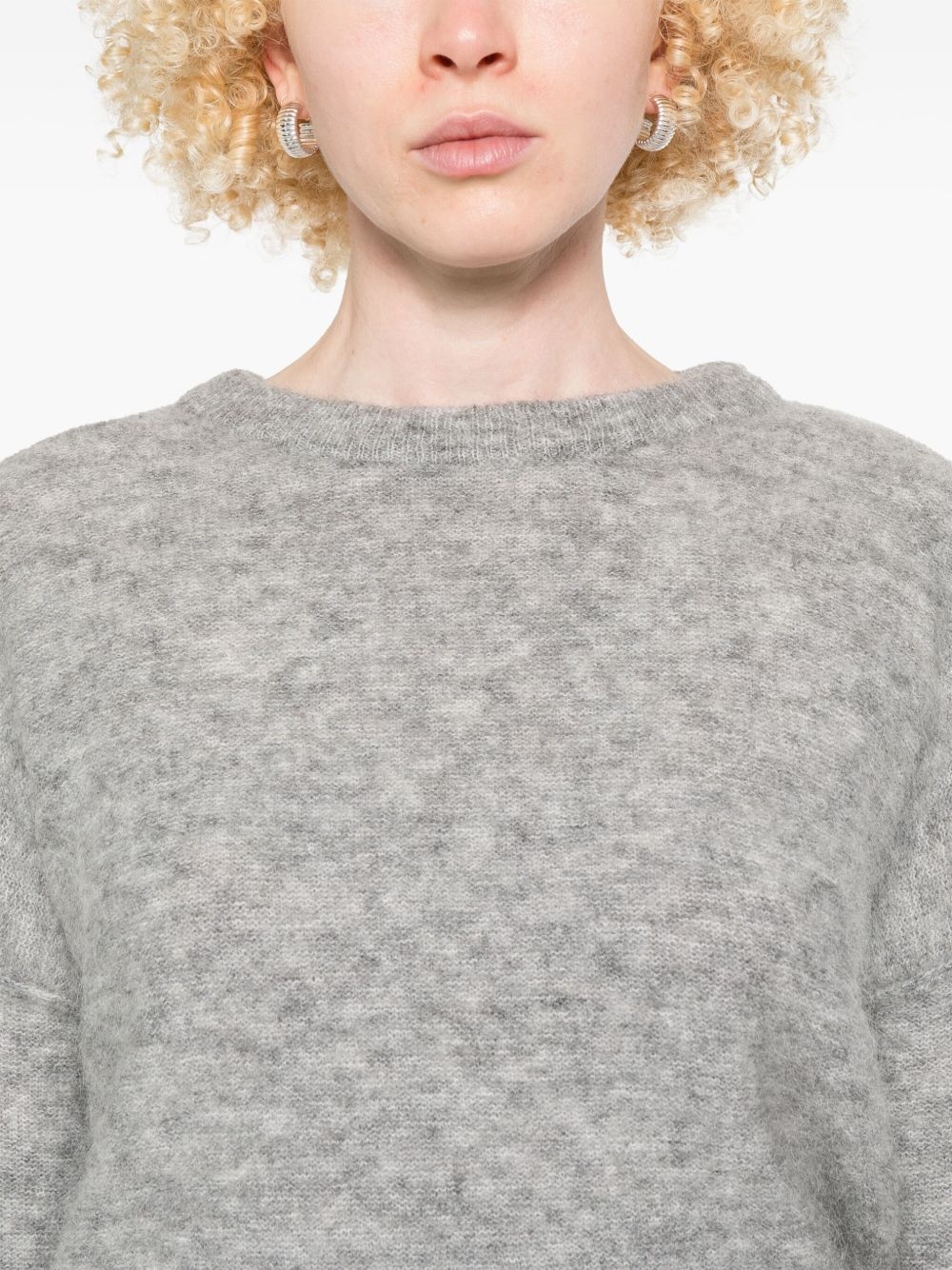 wool-mohair blend sweater - 5