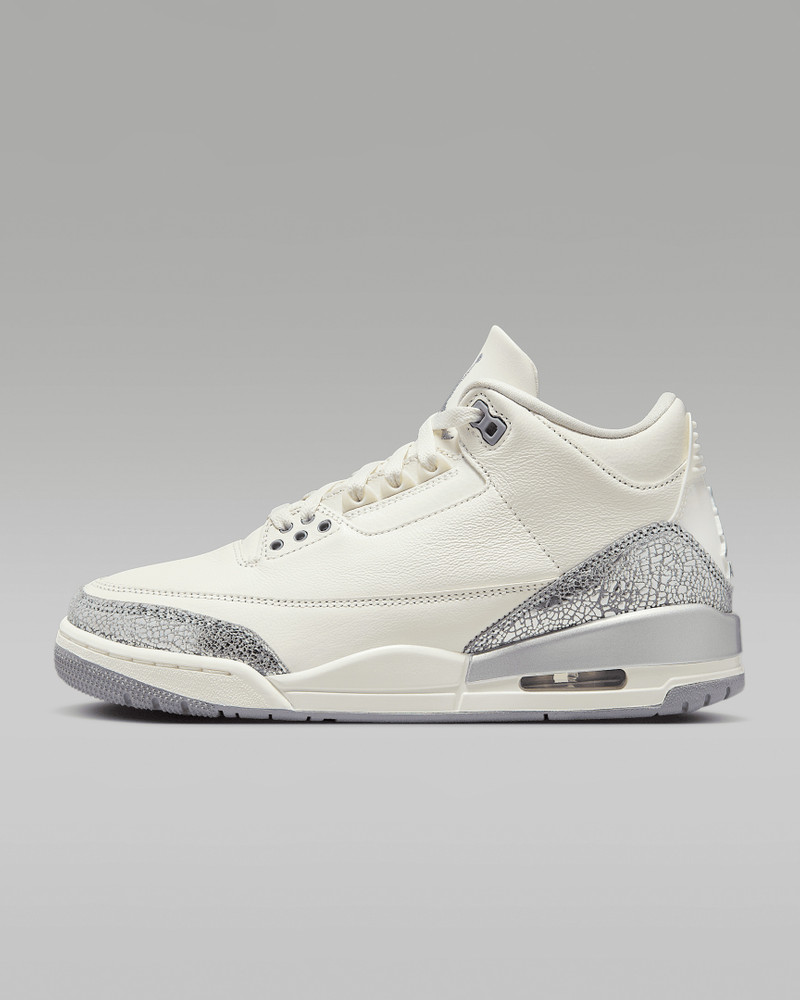 WMNS AIR JORDAN 3 RETRO "CEMENT GREY & SILVER"에 대하여 - 1