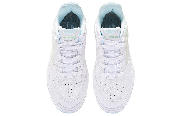 (WMNS) Li-Ning Floating 'White Light Green' AGCS078-1 - 4