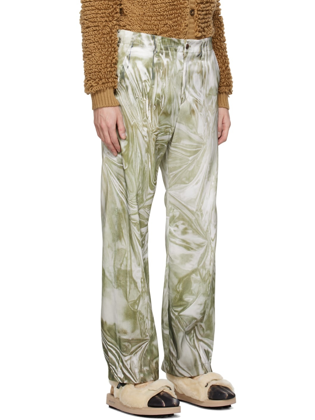 Khaki Mirage Trousers - 2