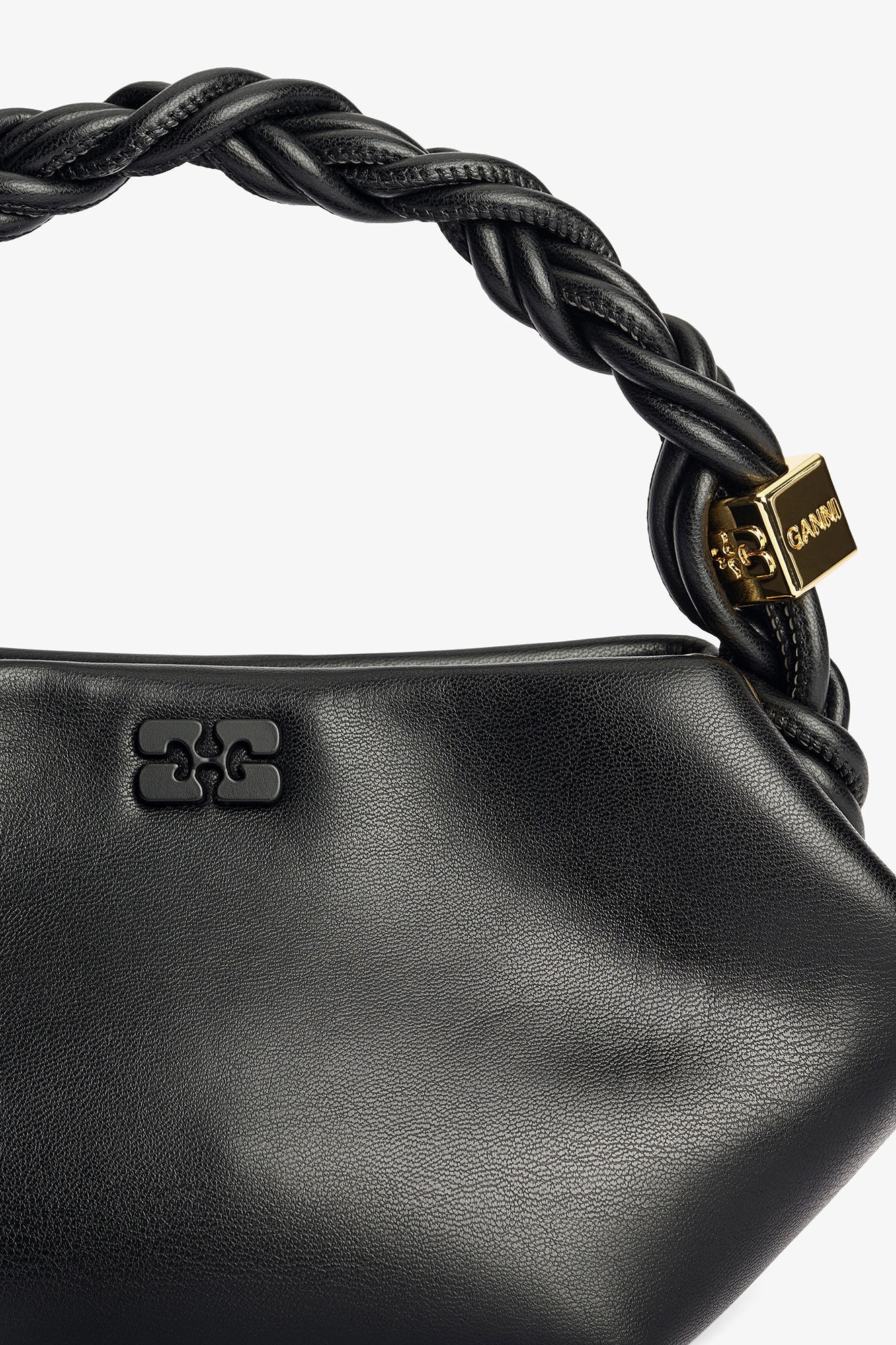 BLACK MINI GANNI BOU BAG - 3