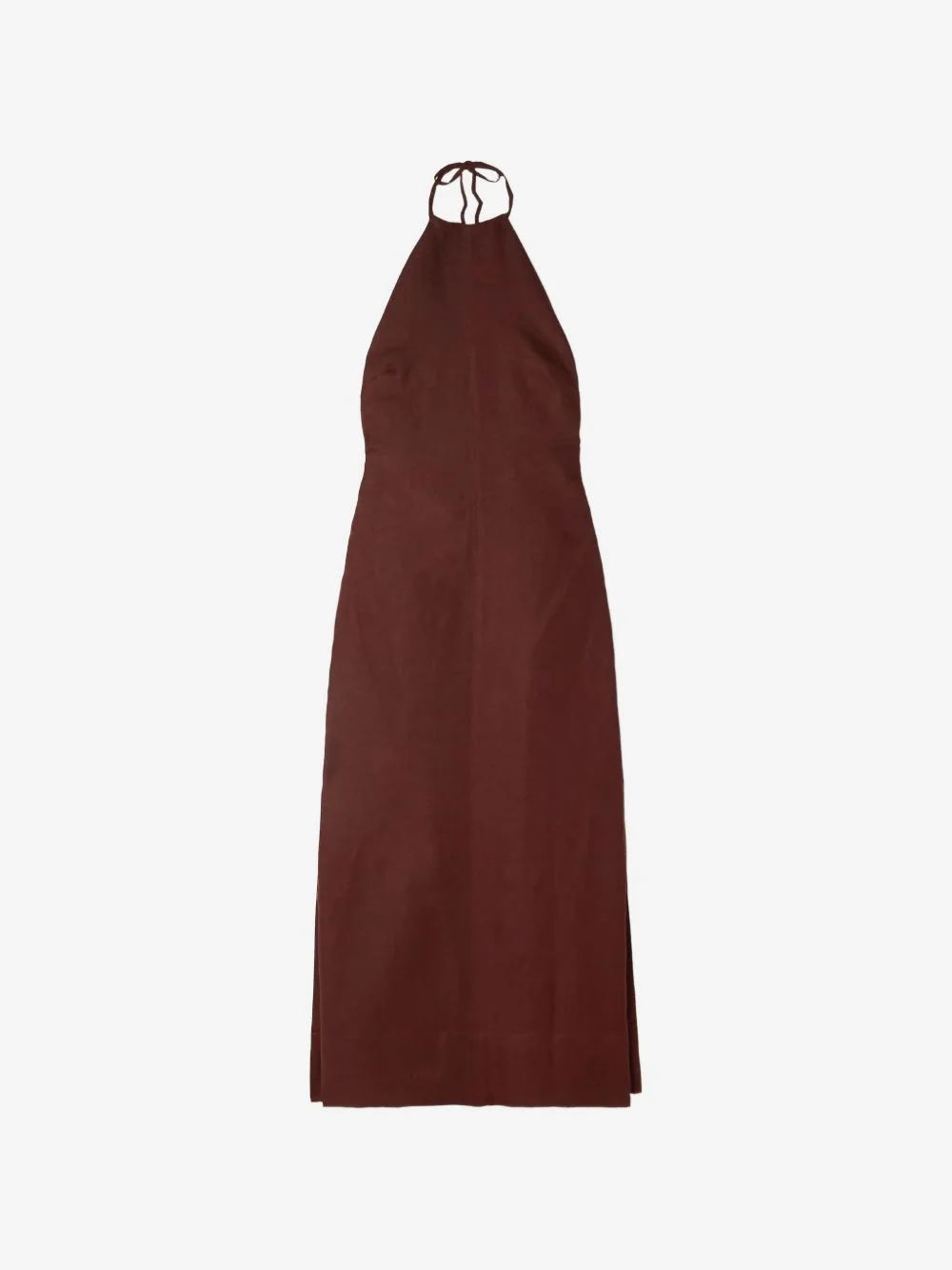 Antonia halterneck midi dress - 1