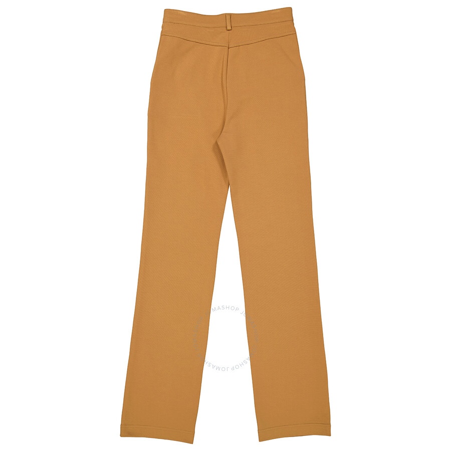 Burberry Ladies Biscuit Pocket Detail Jersey Tailored Trousers - 2