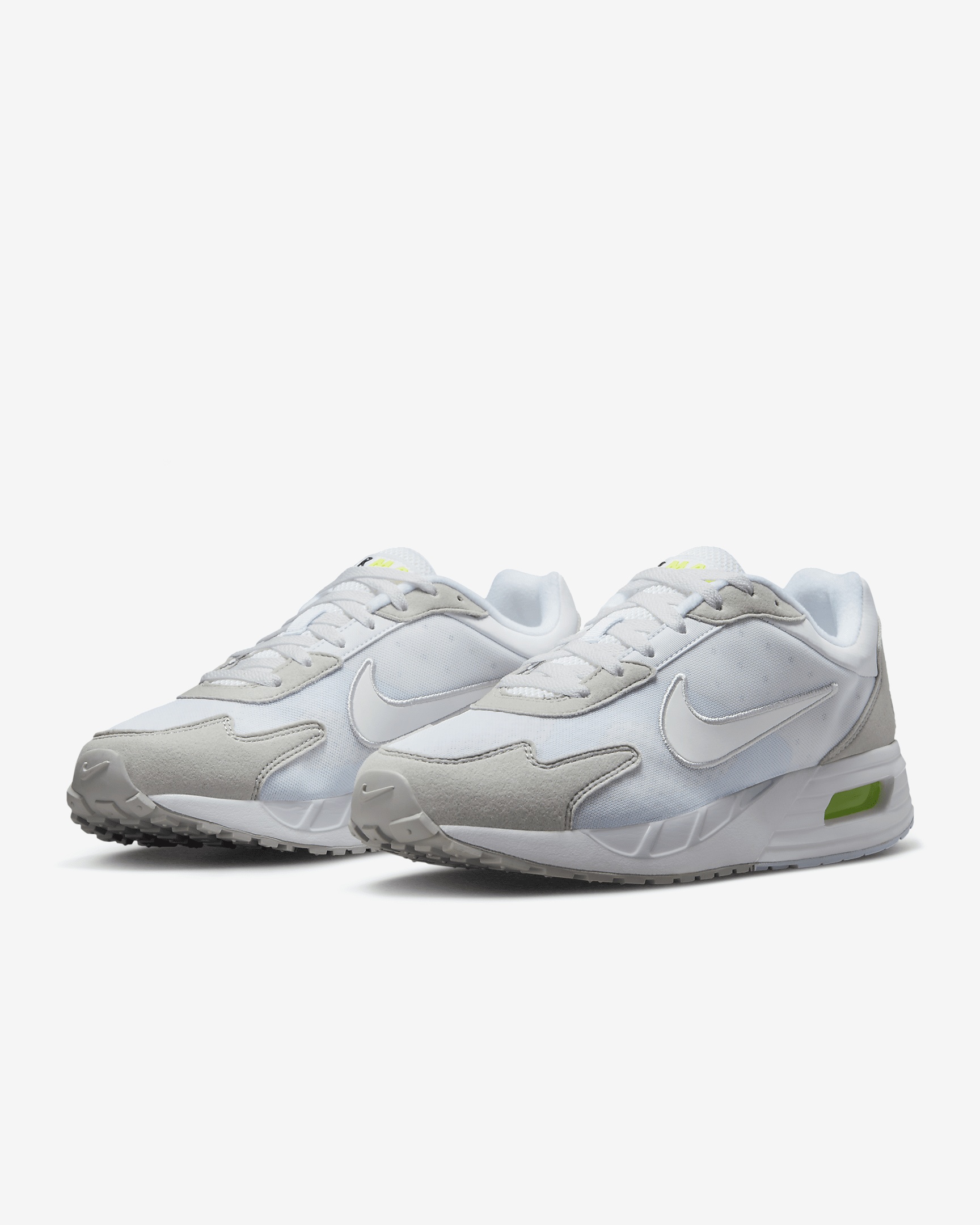Nike Air Max Solo DX3666-003 Men\'s Gray Volt White Leather Running Shoes Size 13 Nike Air Max Solo  main image 4