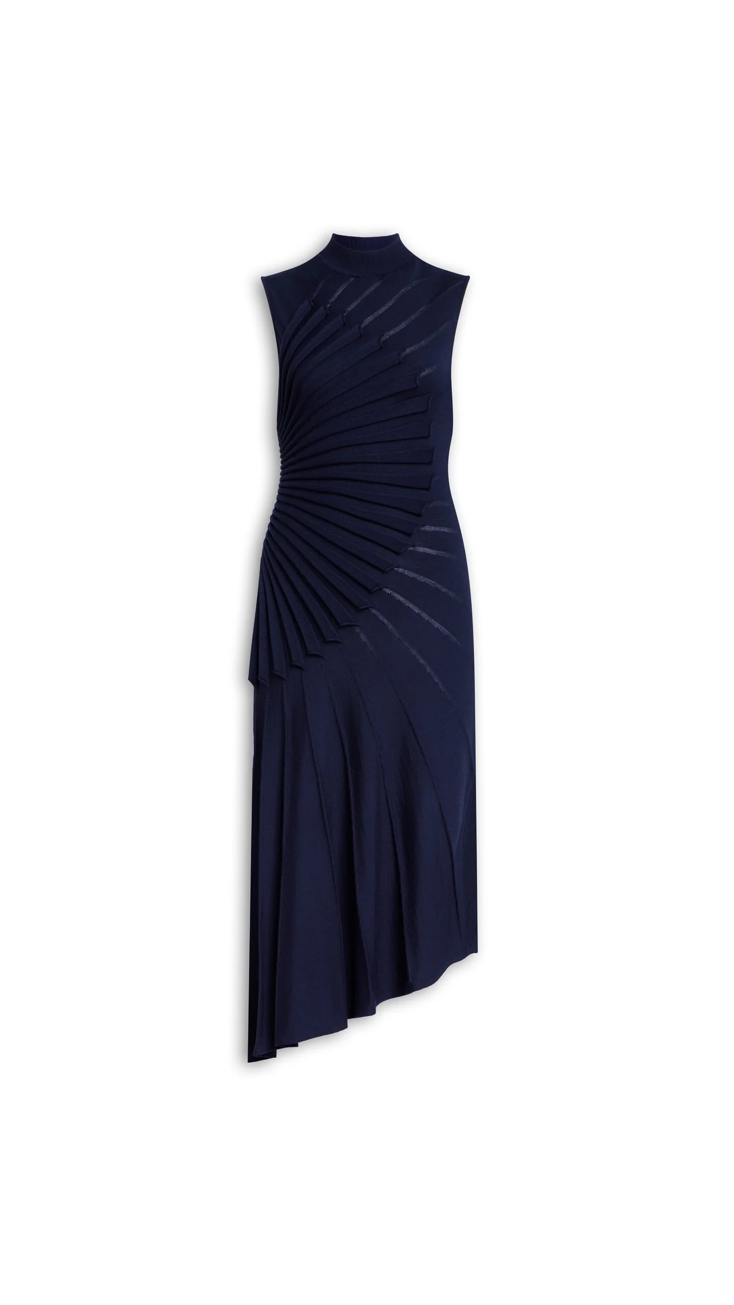 SCULPTING WOOL DRESS - 1