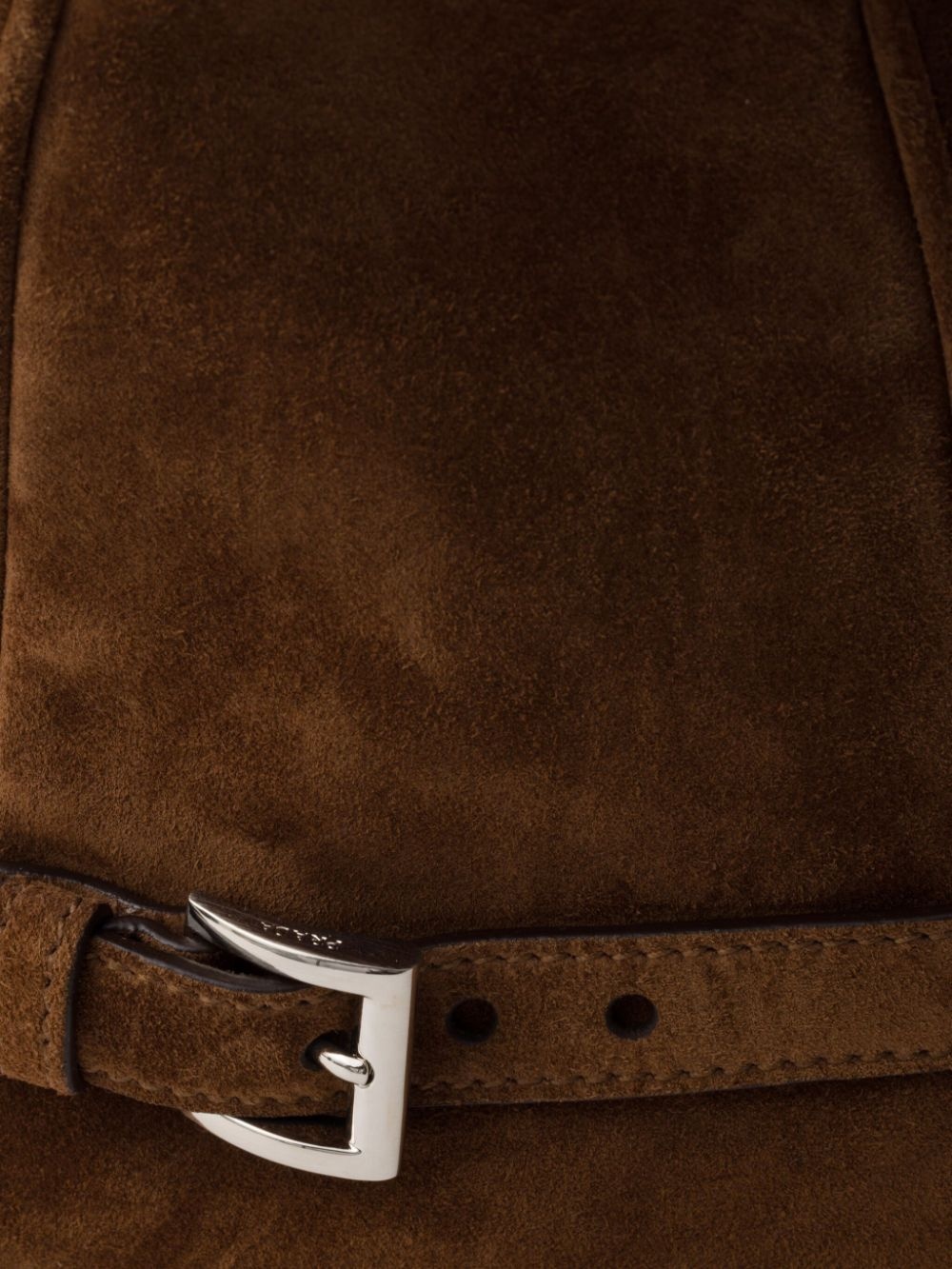 suede shoulder bag - 6