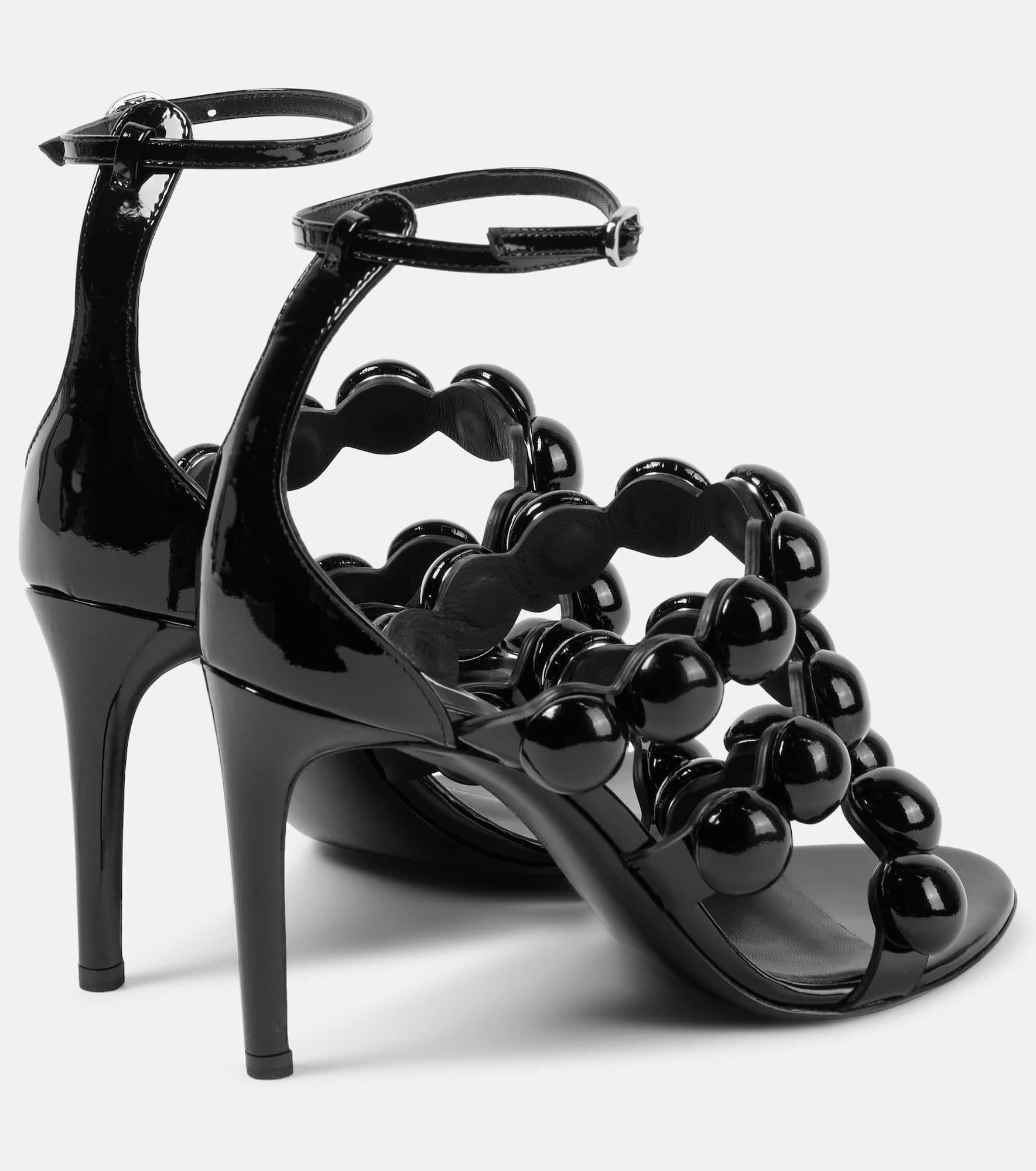 La Bombe 90 patent leather sandals - 2