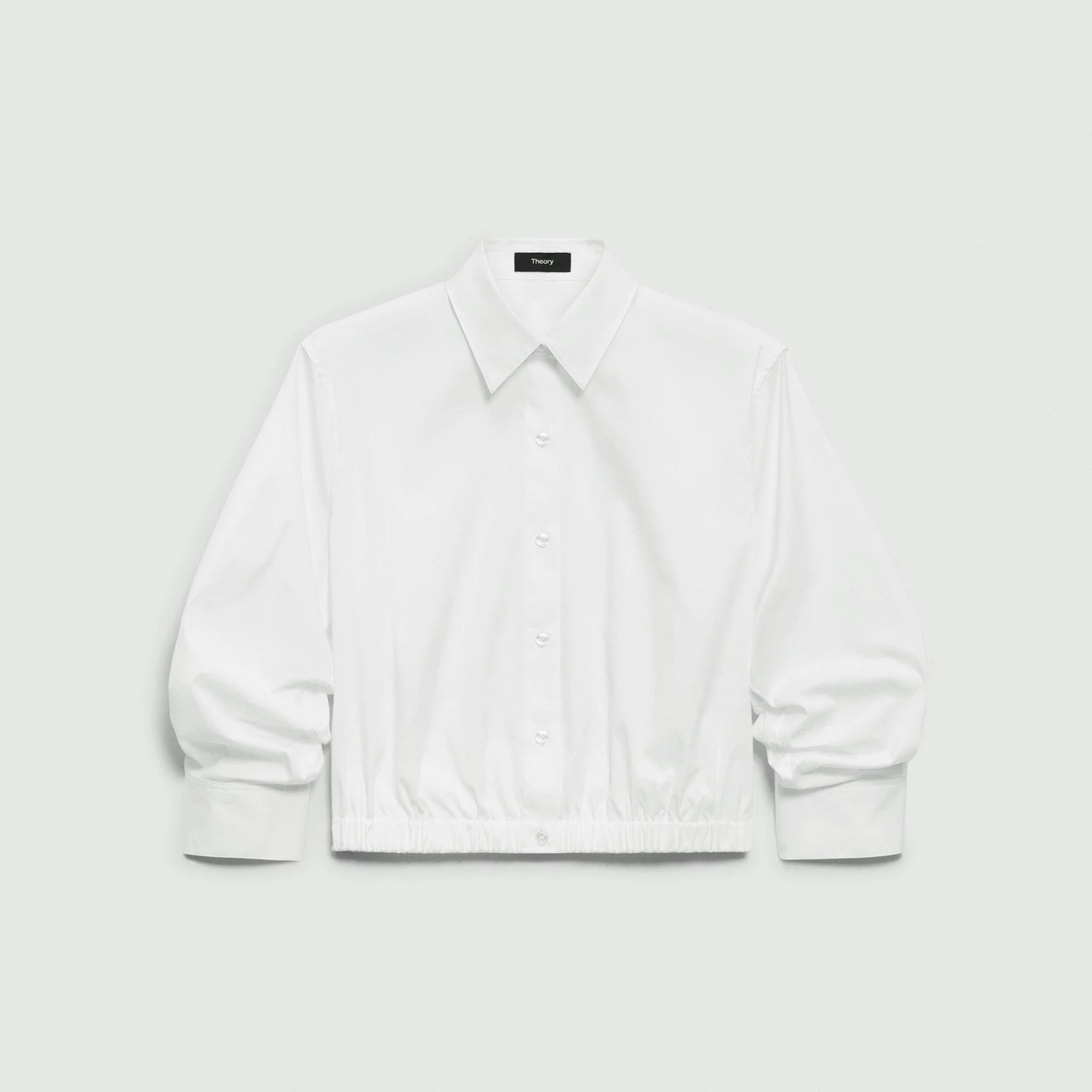 Cropped Shirt in Good Cotton - 1