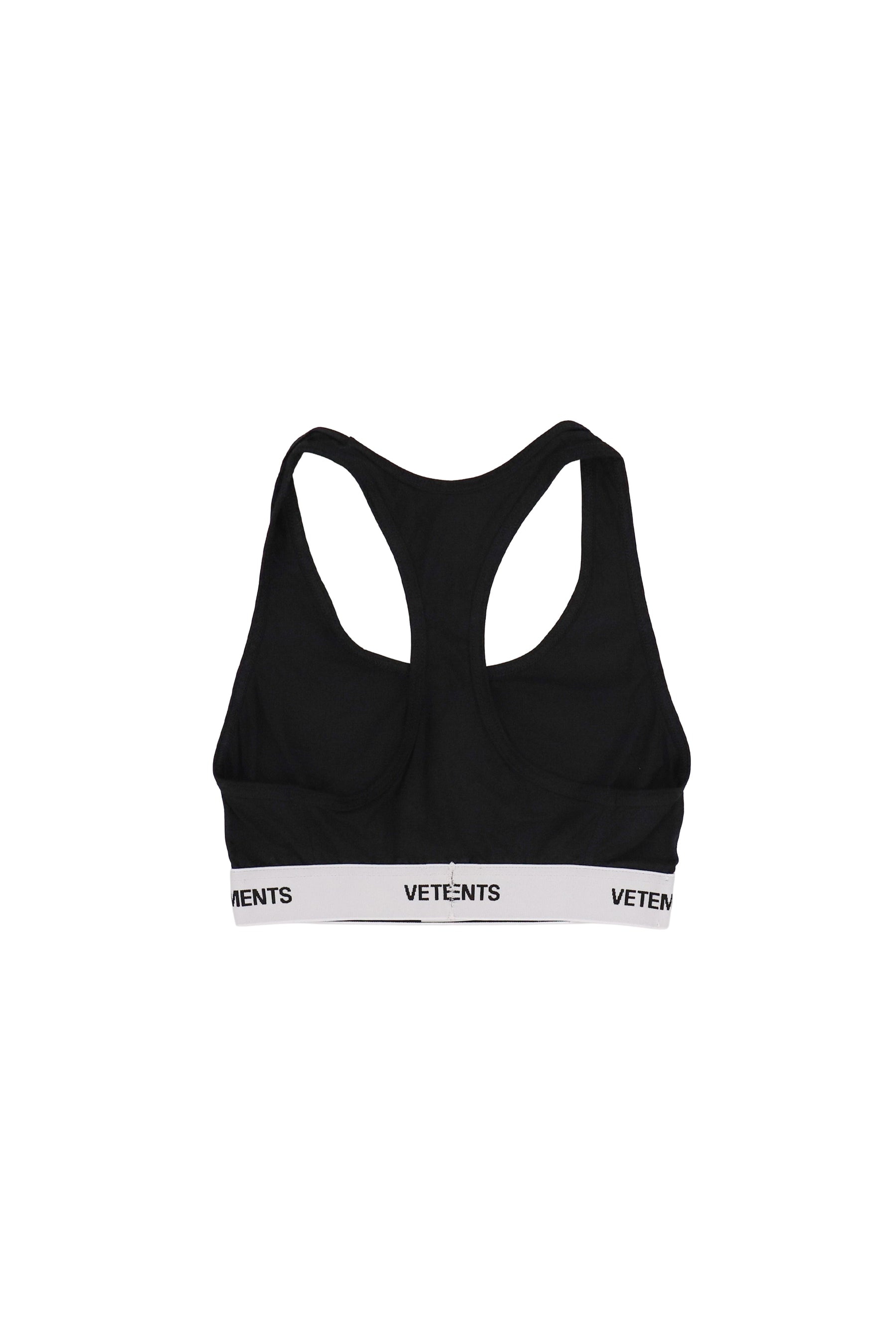 MULTI-LOGO SPORTS TOP / BLK WHT - 2