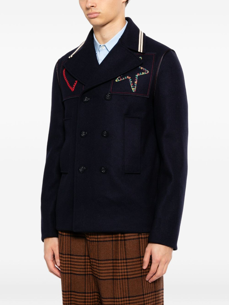 double-breasted embroidered jacket 3