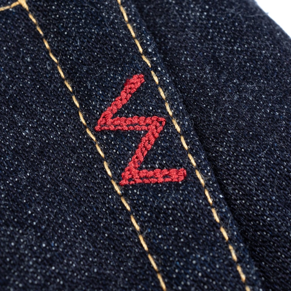 IH-634SBR-14 14oz Broken Twill Selvedge Denim Straight Cut Jeans - Indigo - 11