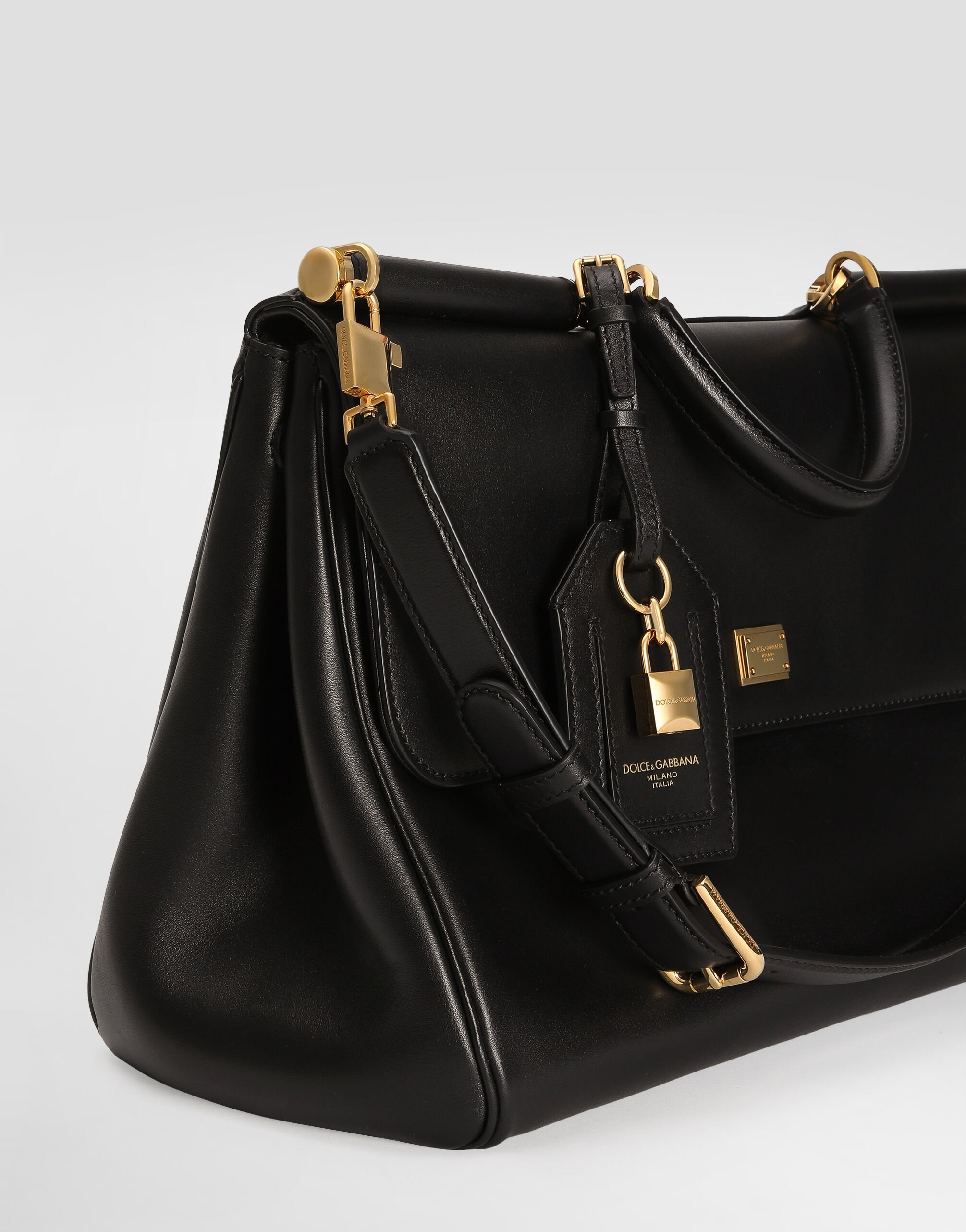 My Sicily handbag in plongé calfskin - 7
