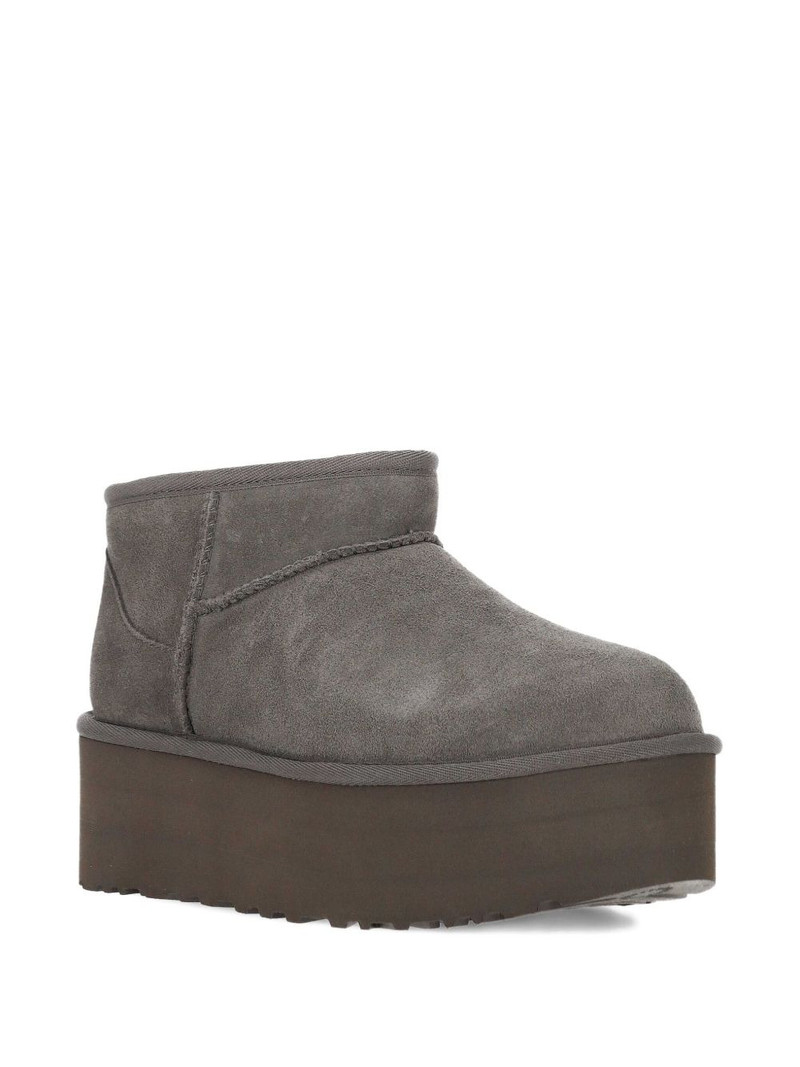 UGG 51mm platform suede boots outlook