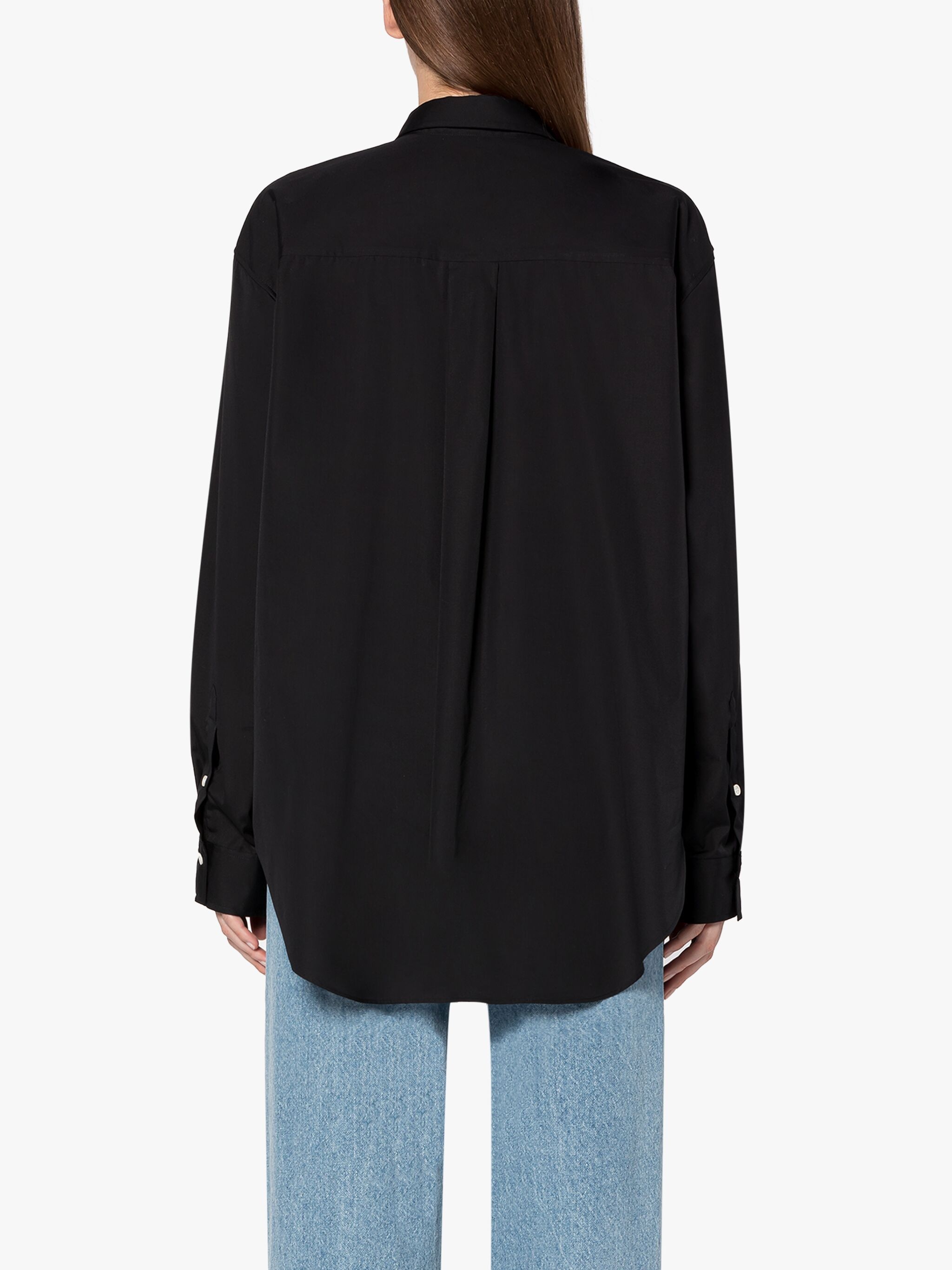 BLUEBELLS BLACK COTTON SHIRT - 4