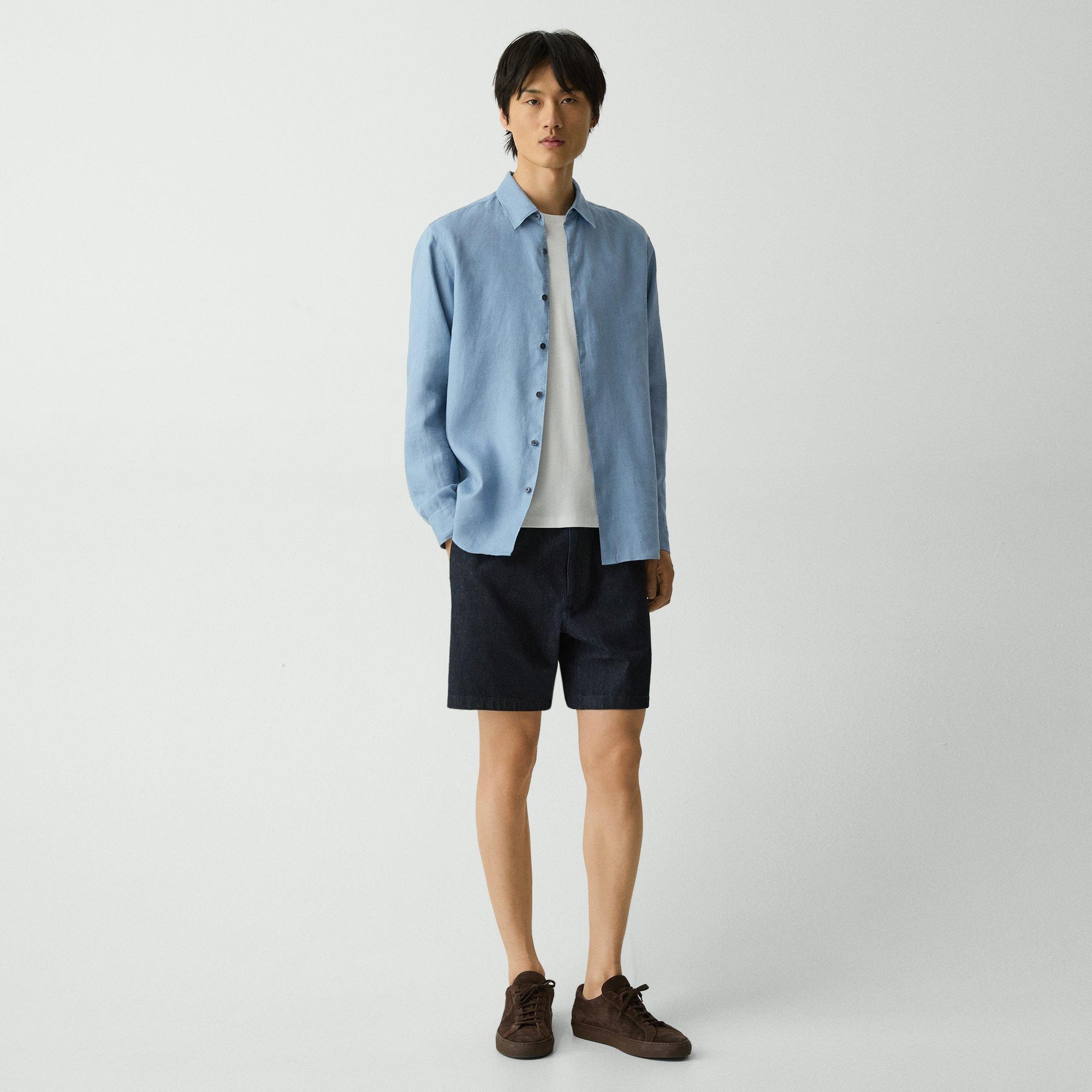 Irving Shirt in Relaxed Linen - 6