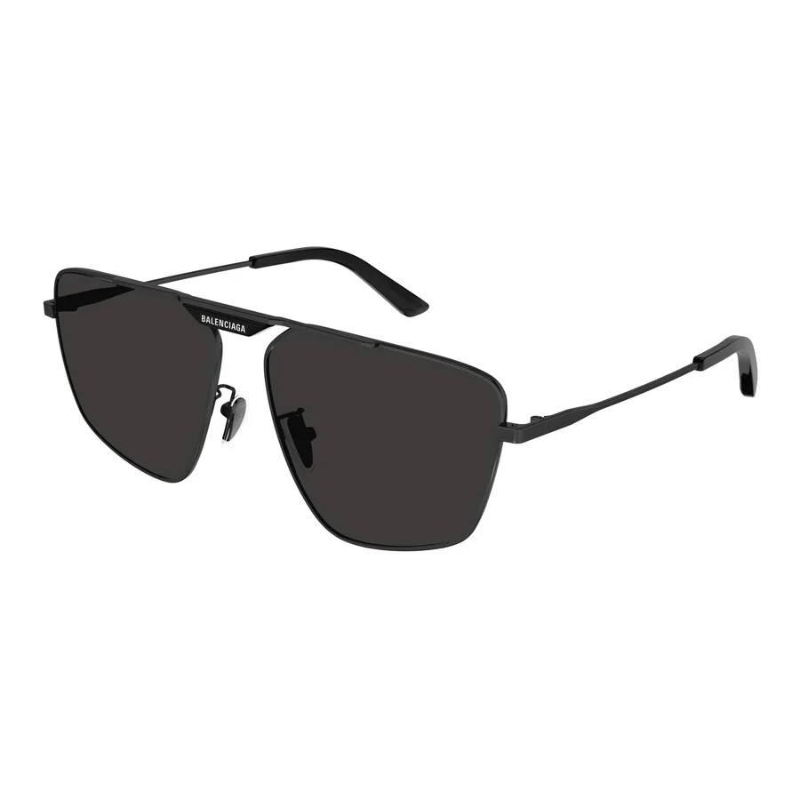 Balenciaga Grey Navigator Men's Sunglasses BB0246SA 001 61 - 1