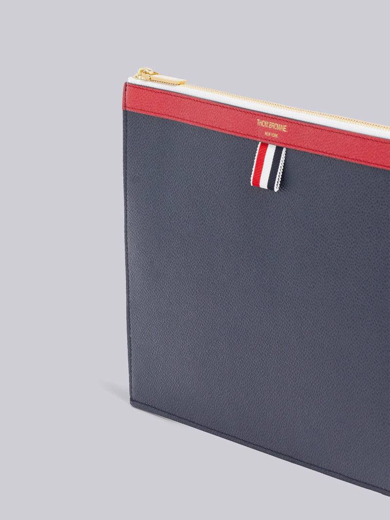 Thom Browne RWB Pebbled Tablet Holder outlook