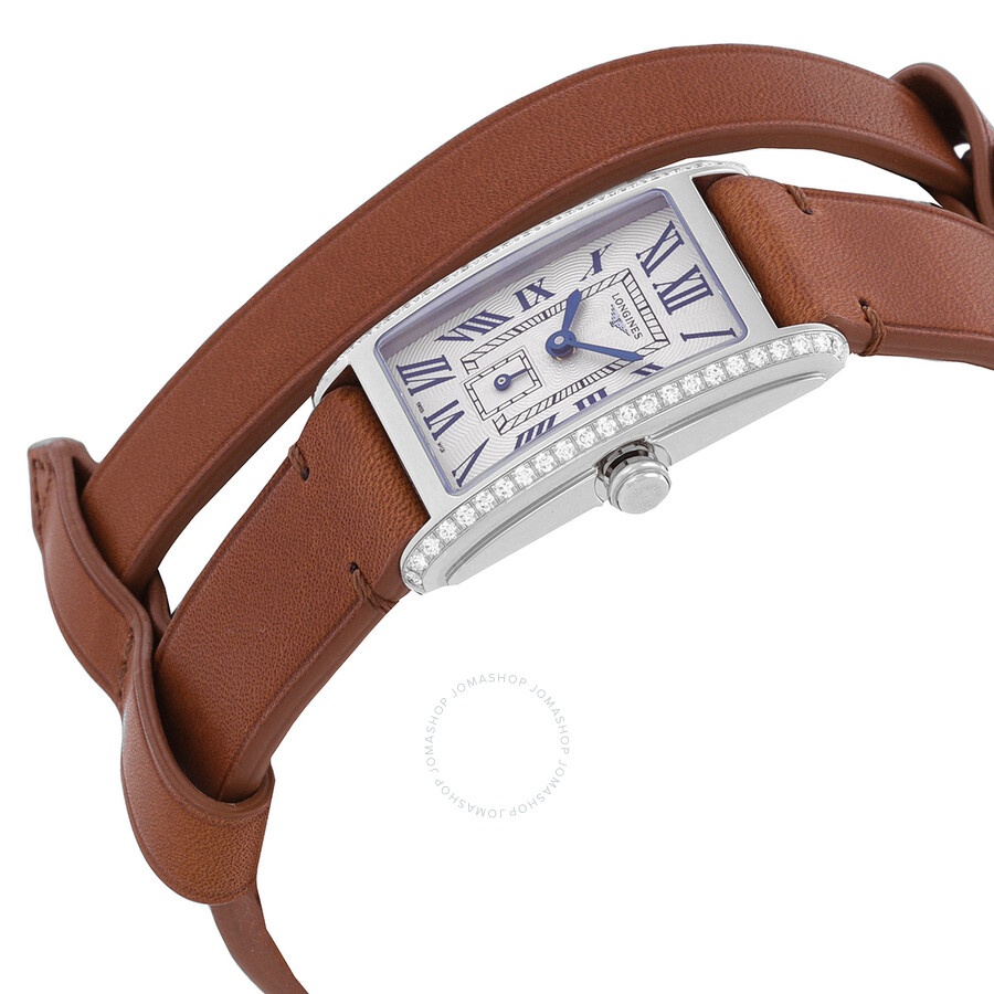Longines Dolcevita X YVY Quartz Diamond Silver Dial Ladies Watch L5255071B - 2