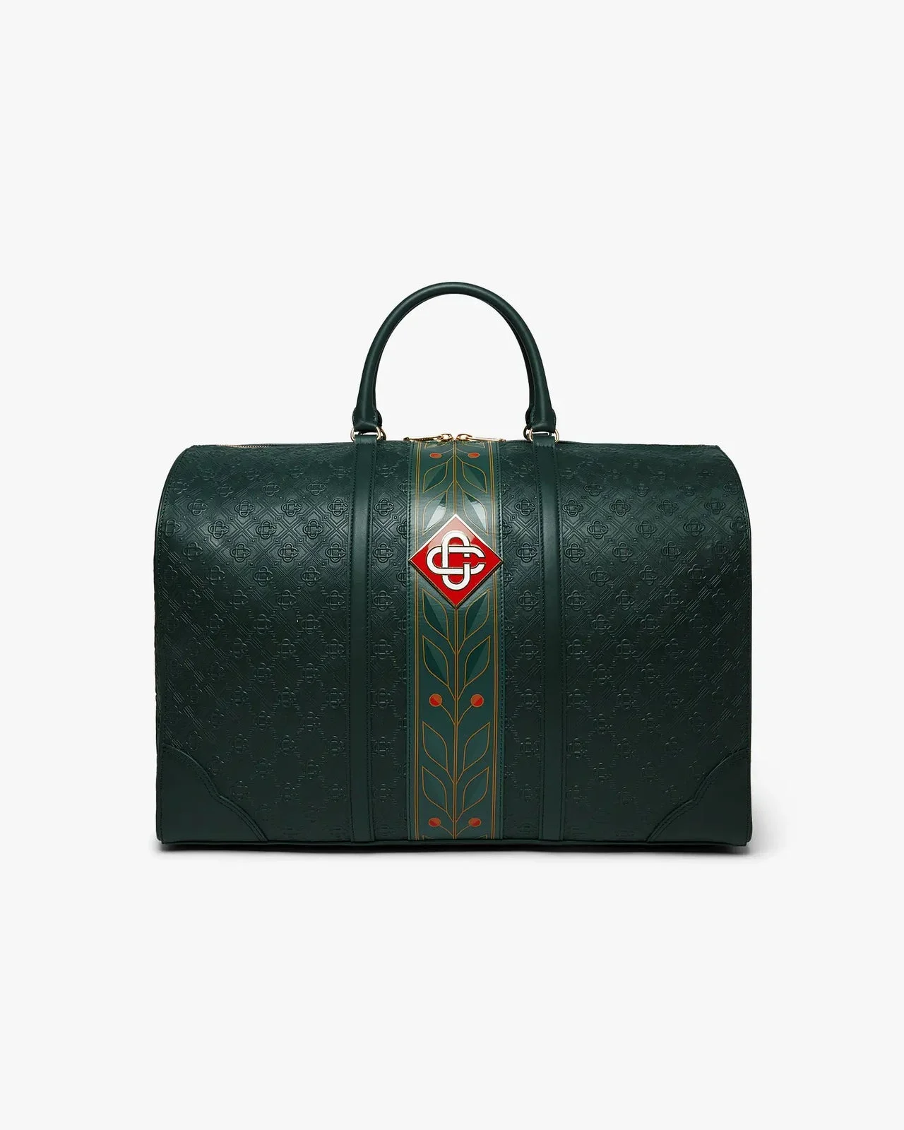 Green Monogram Weekender Bag - 1