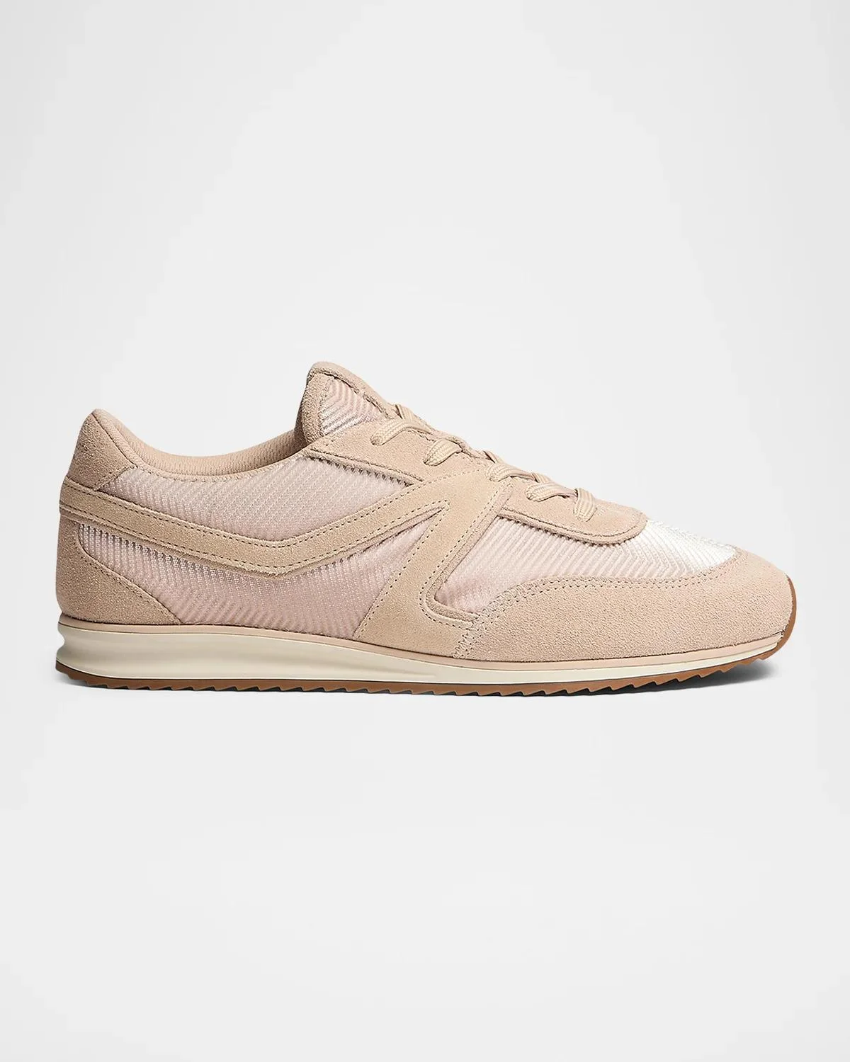 Retro Suede Trainer Sneakers - 1