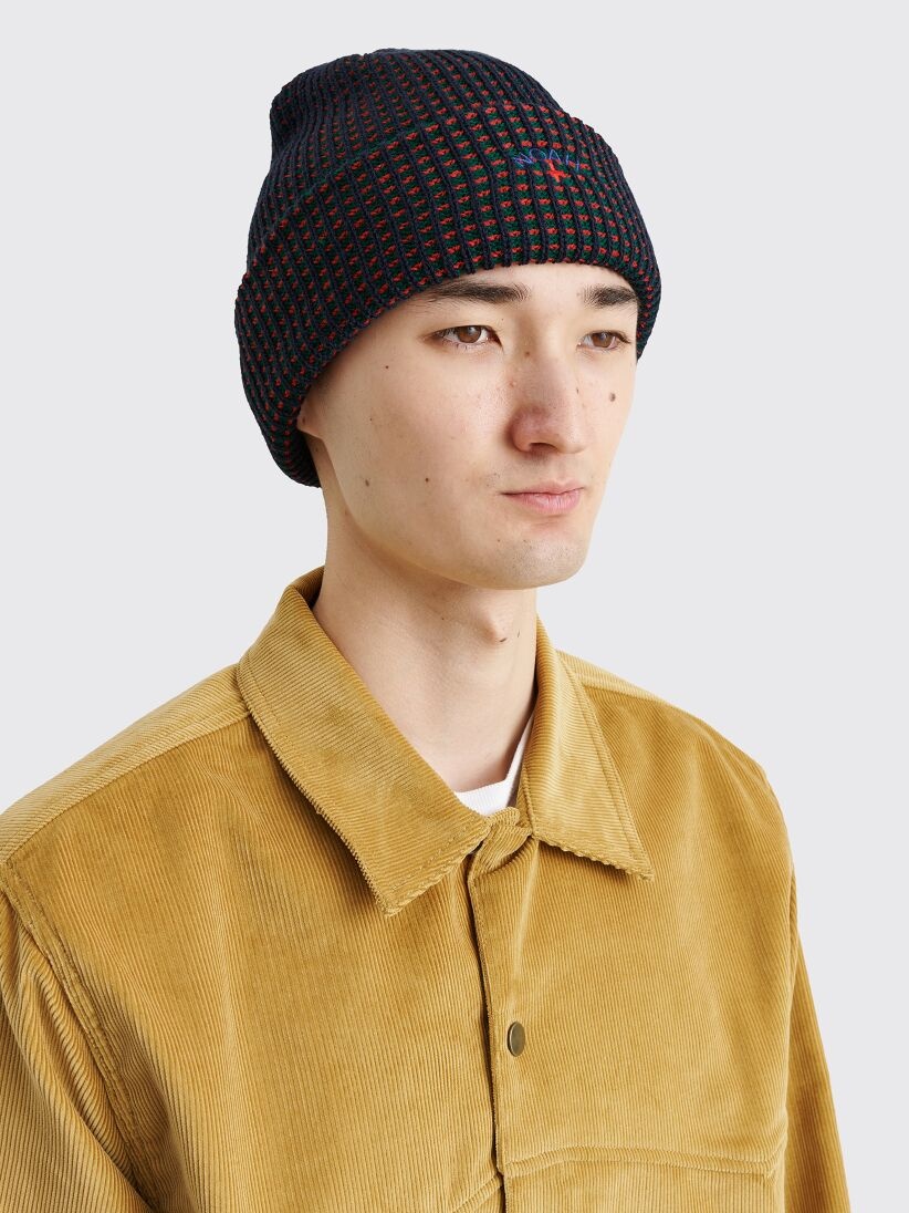 『NOAH』Tri-Color Beanie Noah Purple Tri-Color Beanie Noah NYC