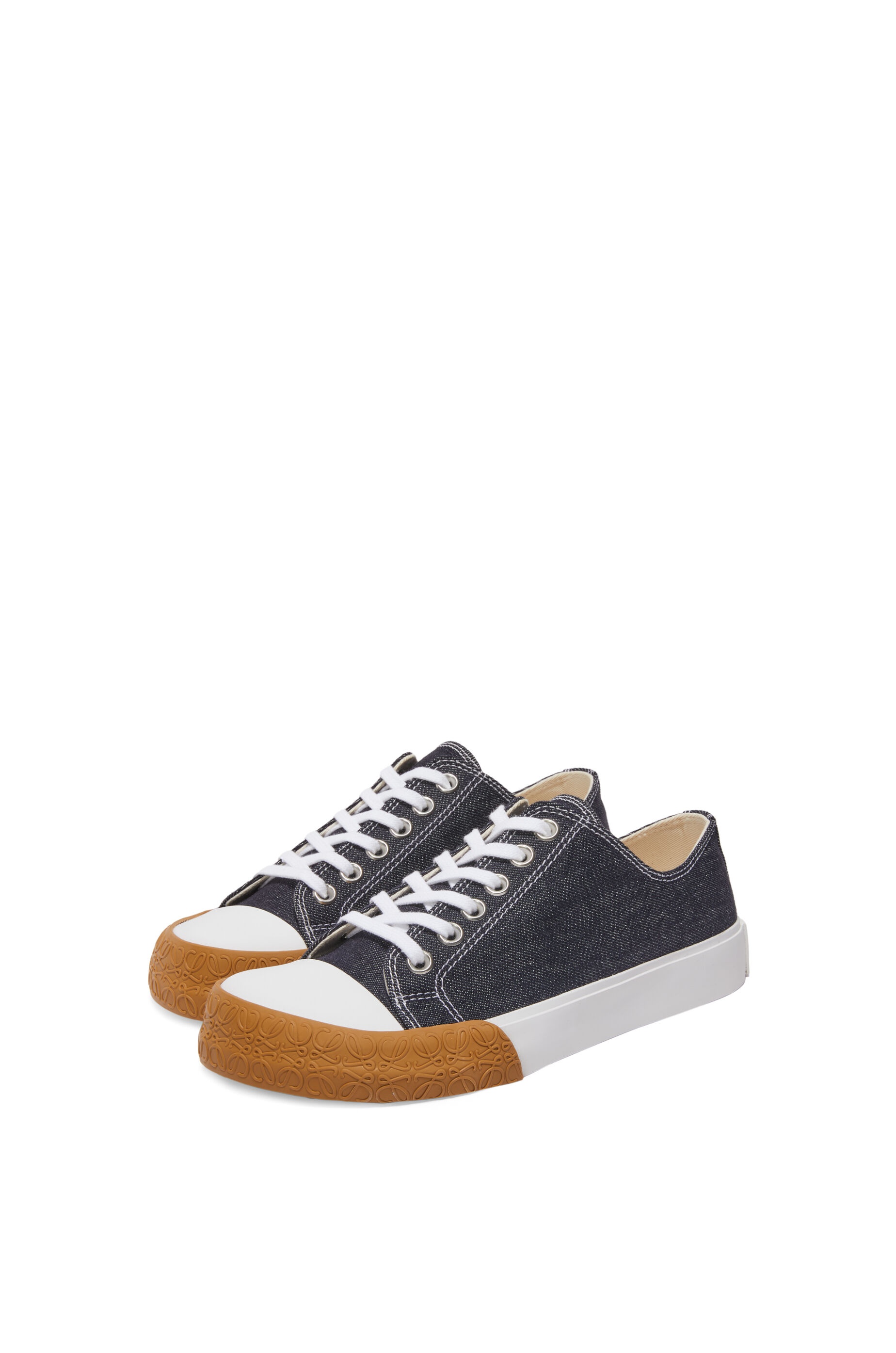 Bloc sneaker in denim - 2
