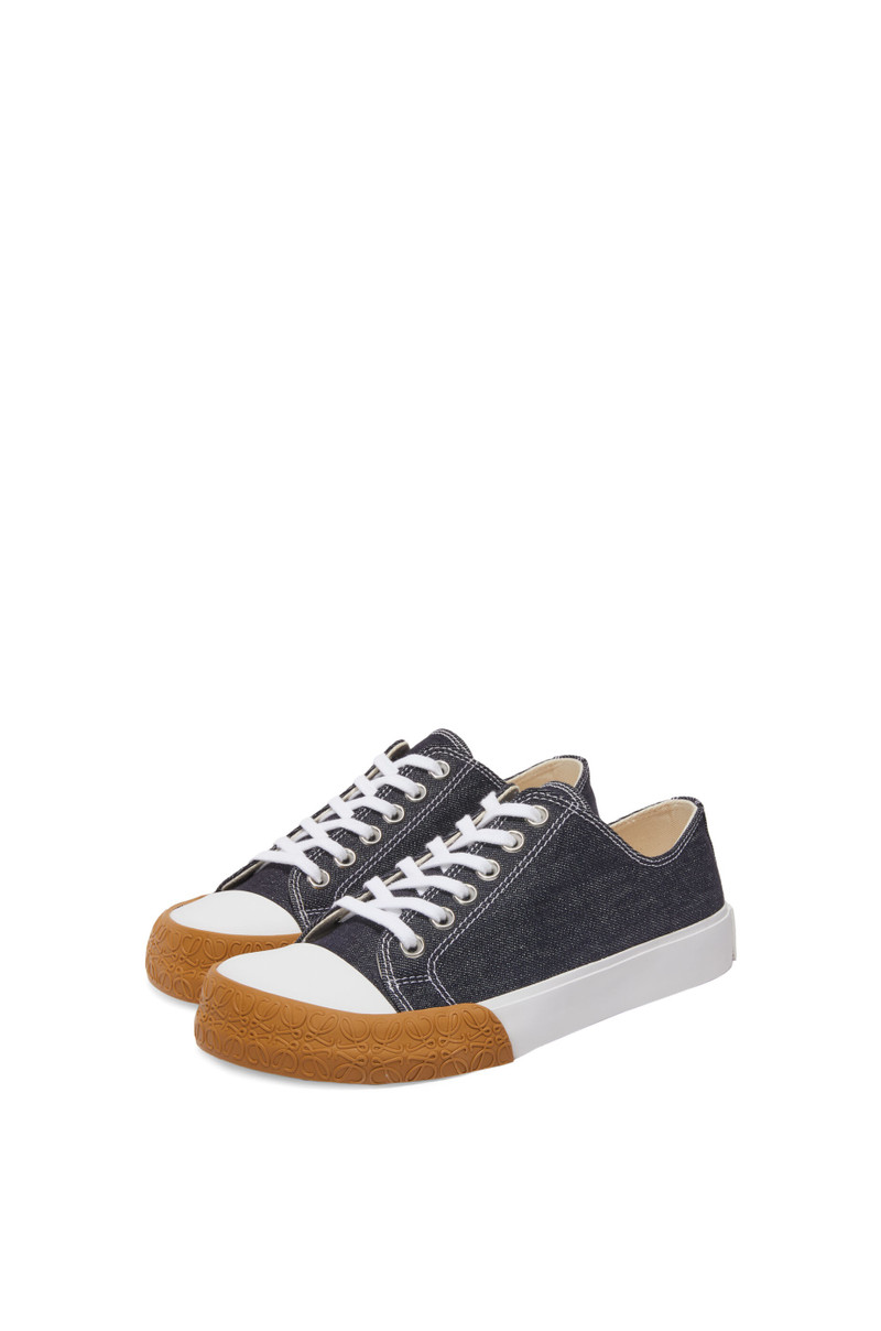 Loewe Bloc sneaker in denim outlook