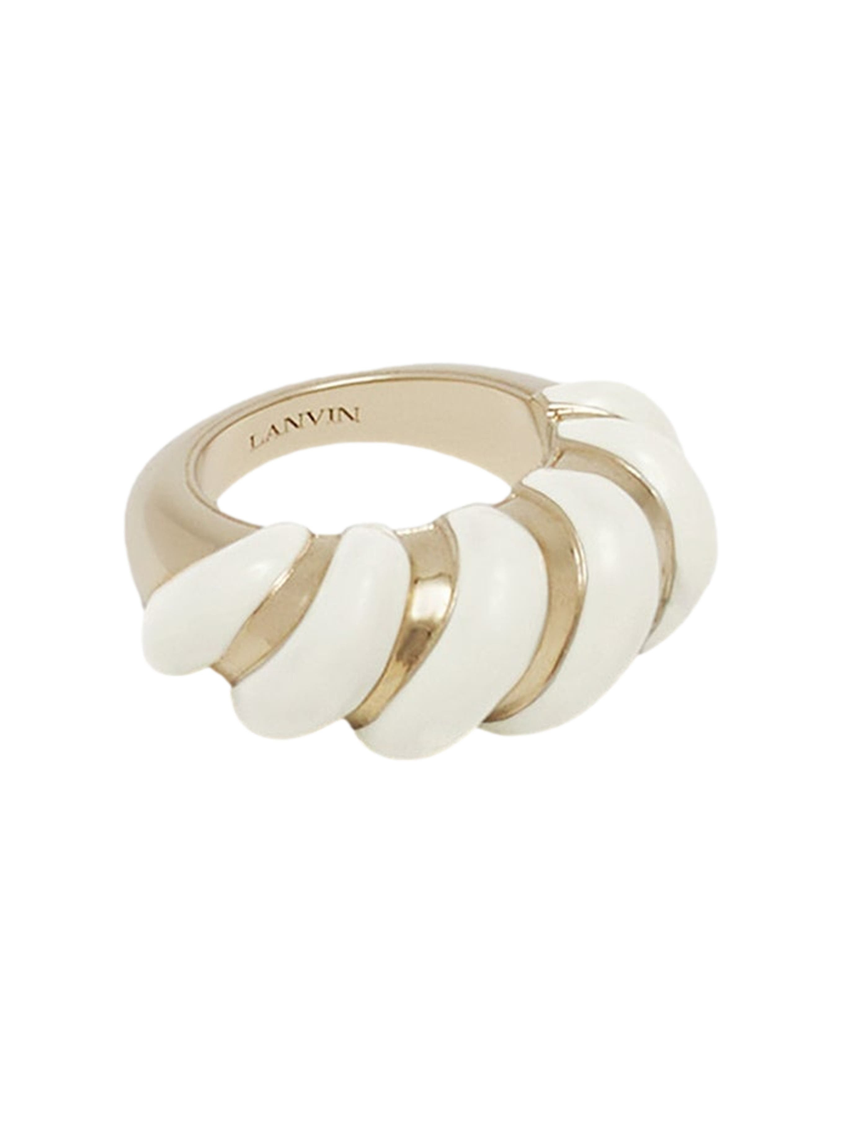 Lanvin Mélodie Candy Ring in Off White at Nordstrom - 4