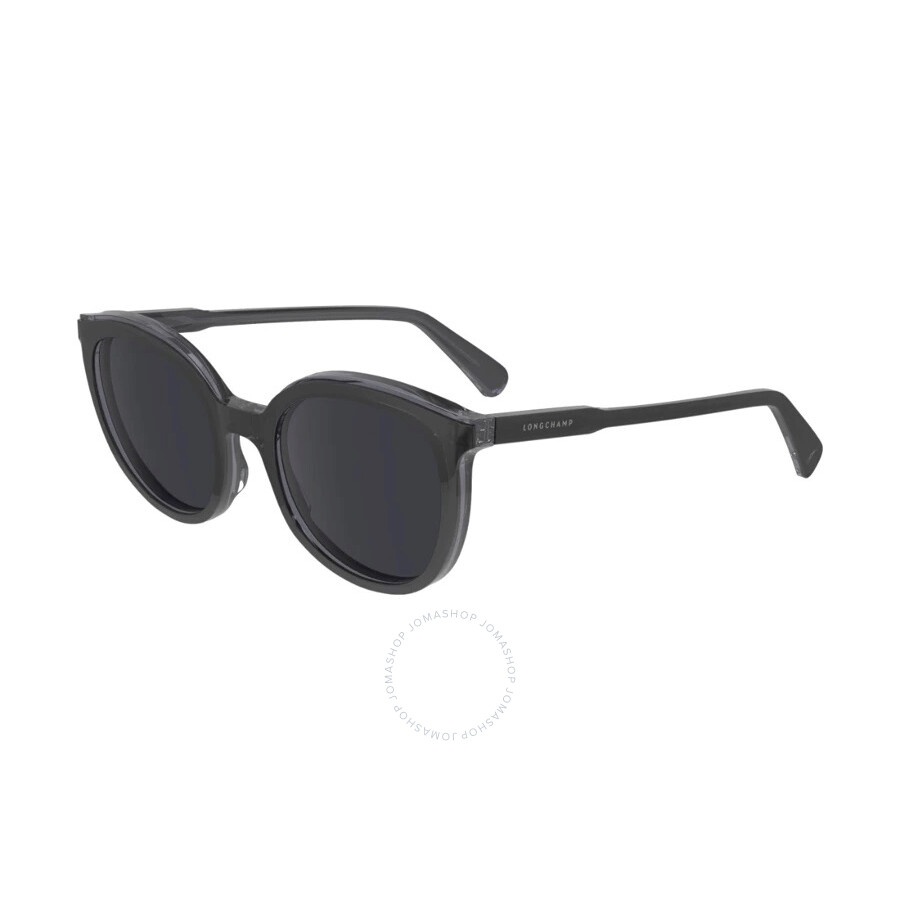 Longchamp Dark Grey Oval Ladies Sunglasses LO739S 018 50 - 1