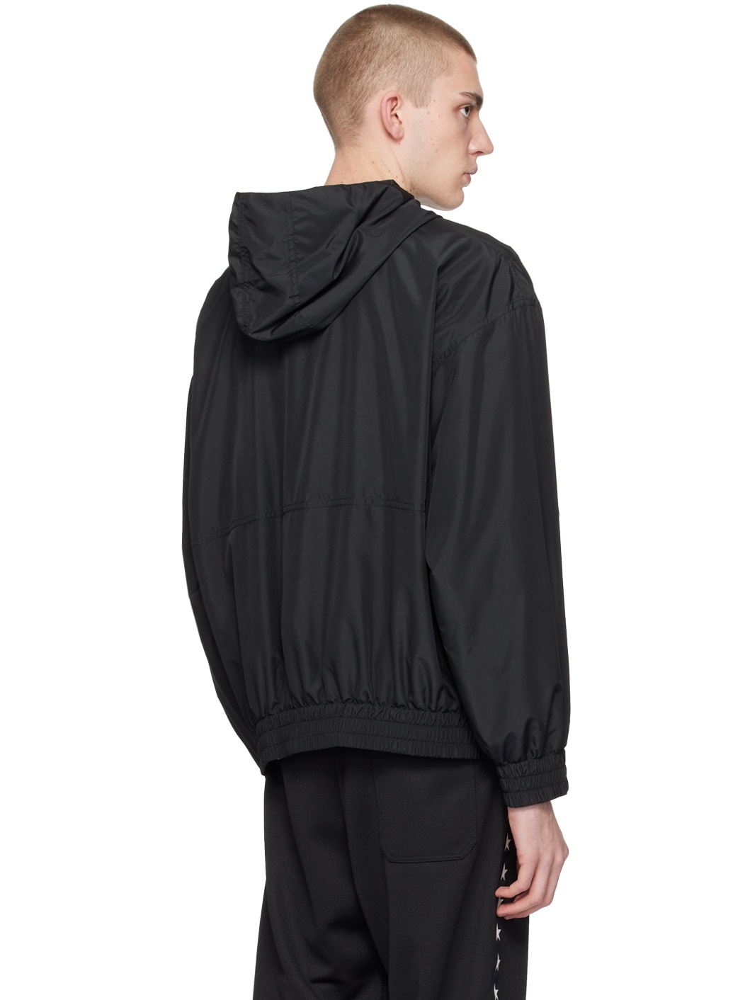 Black Hooded Jacket - 3