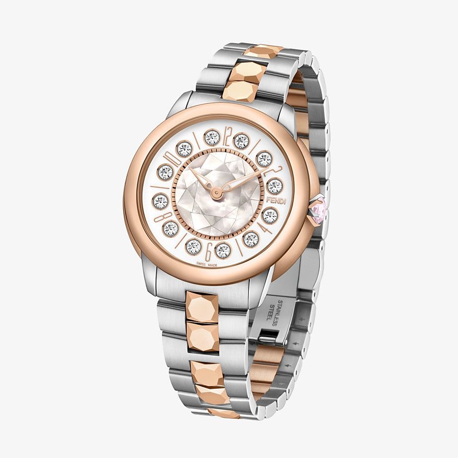 38 MM - Watch with rotating gemstones - 2