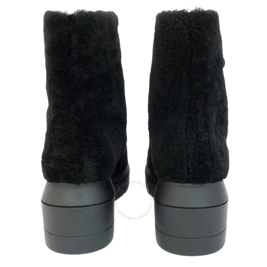 Stuart Weitzman Ladies Nisha Black Shear Boots - 4