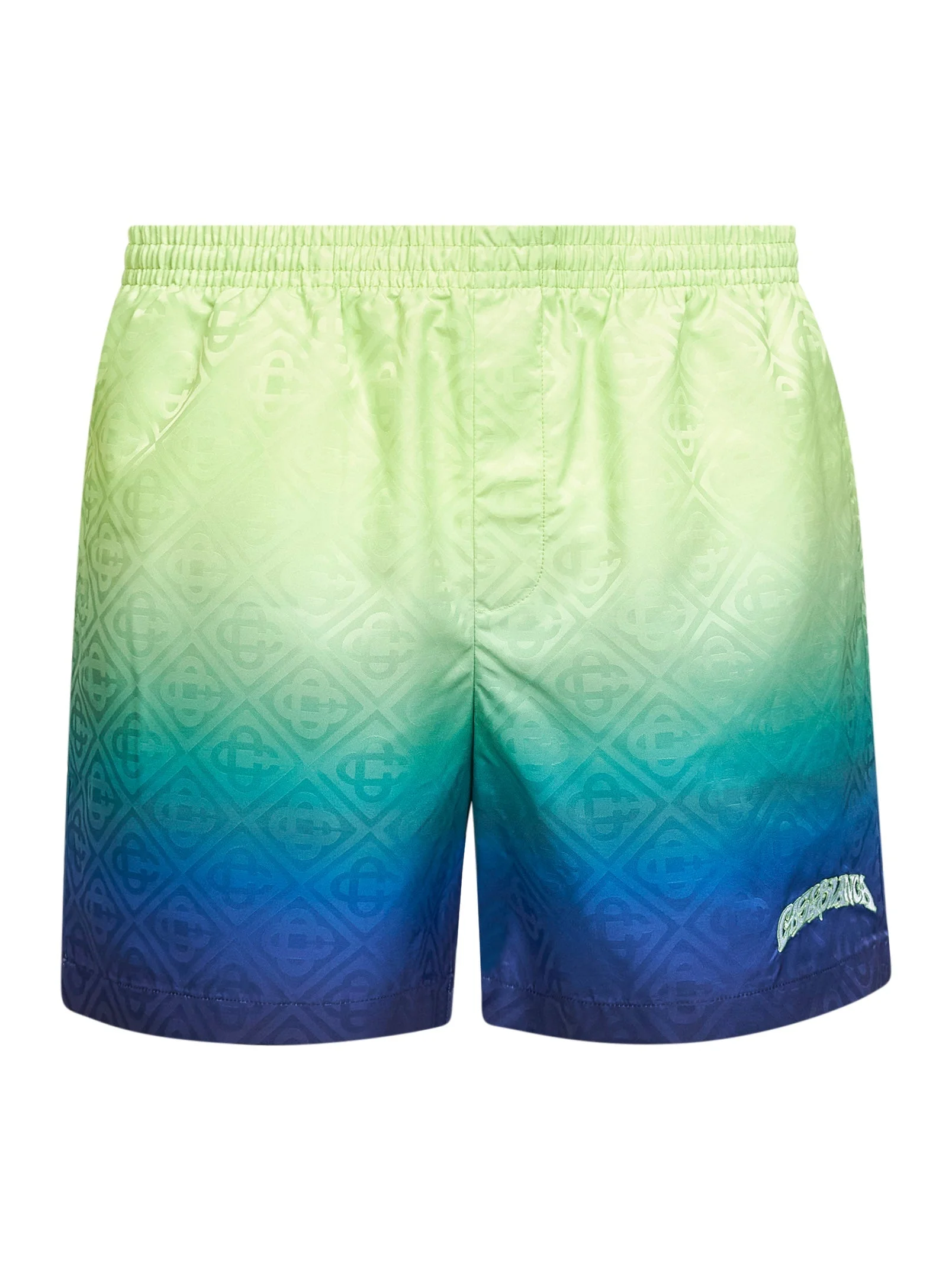 Casablanca Men Multicolor Gradient Monogram Swim Shorts - 1