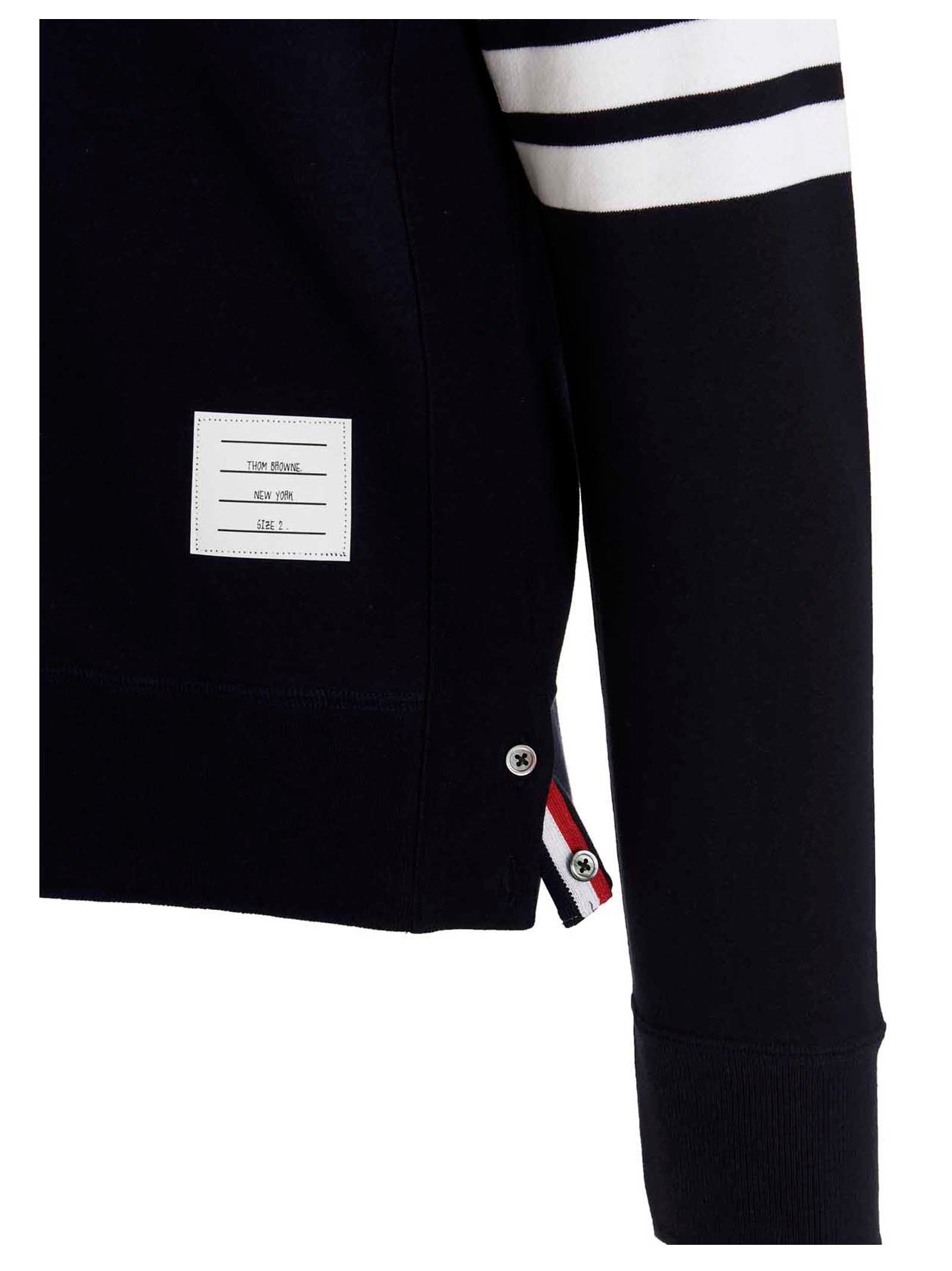 4 Bar Sweatshirt Blue - 4