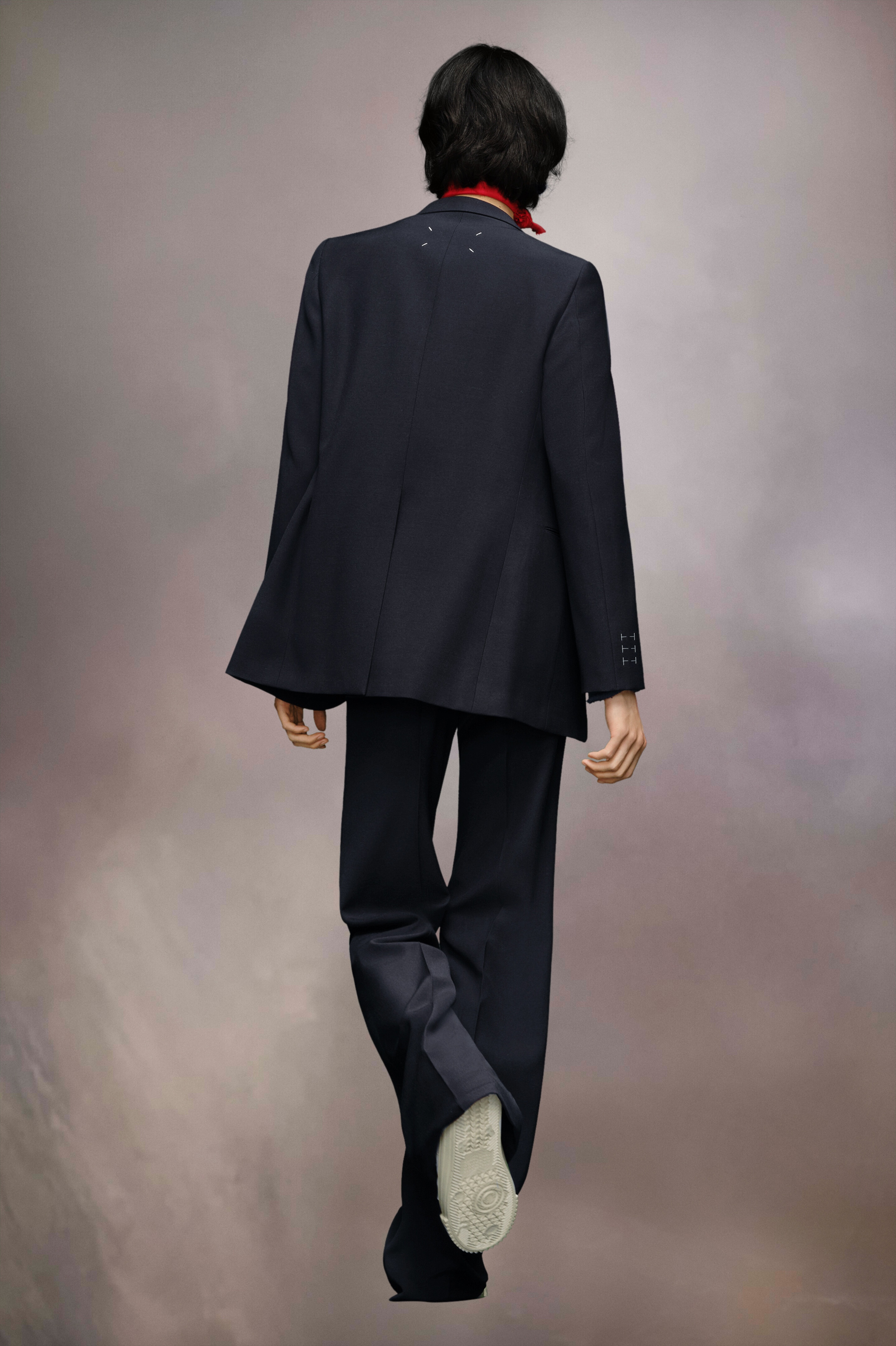 Wool faille suit - 4