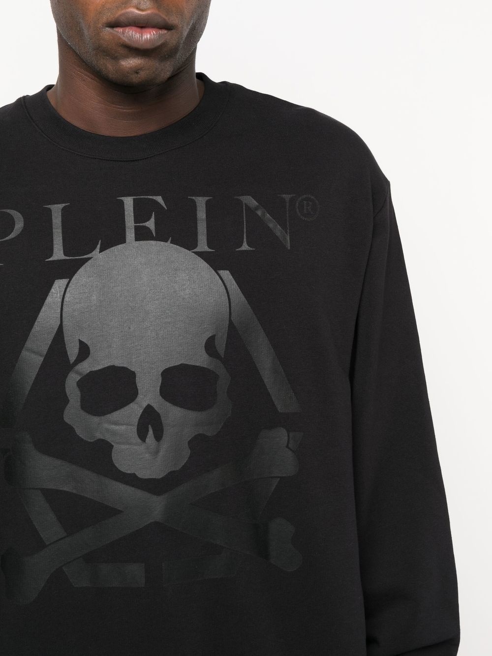 Skull Bones crew neck sweatshirt - 5