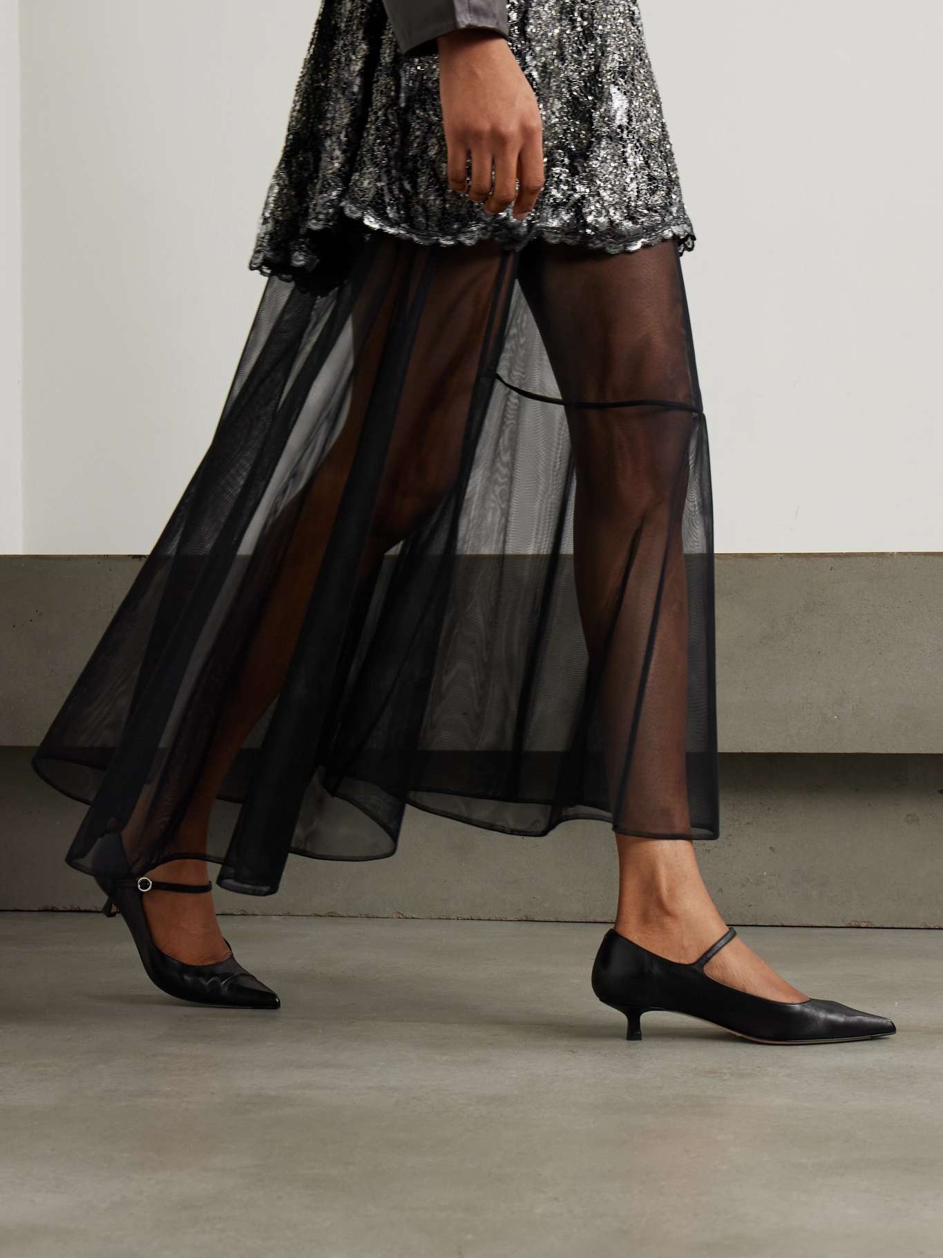 Polina leather pumps Black - 2