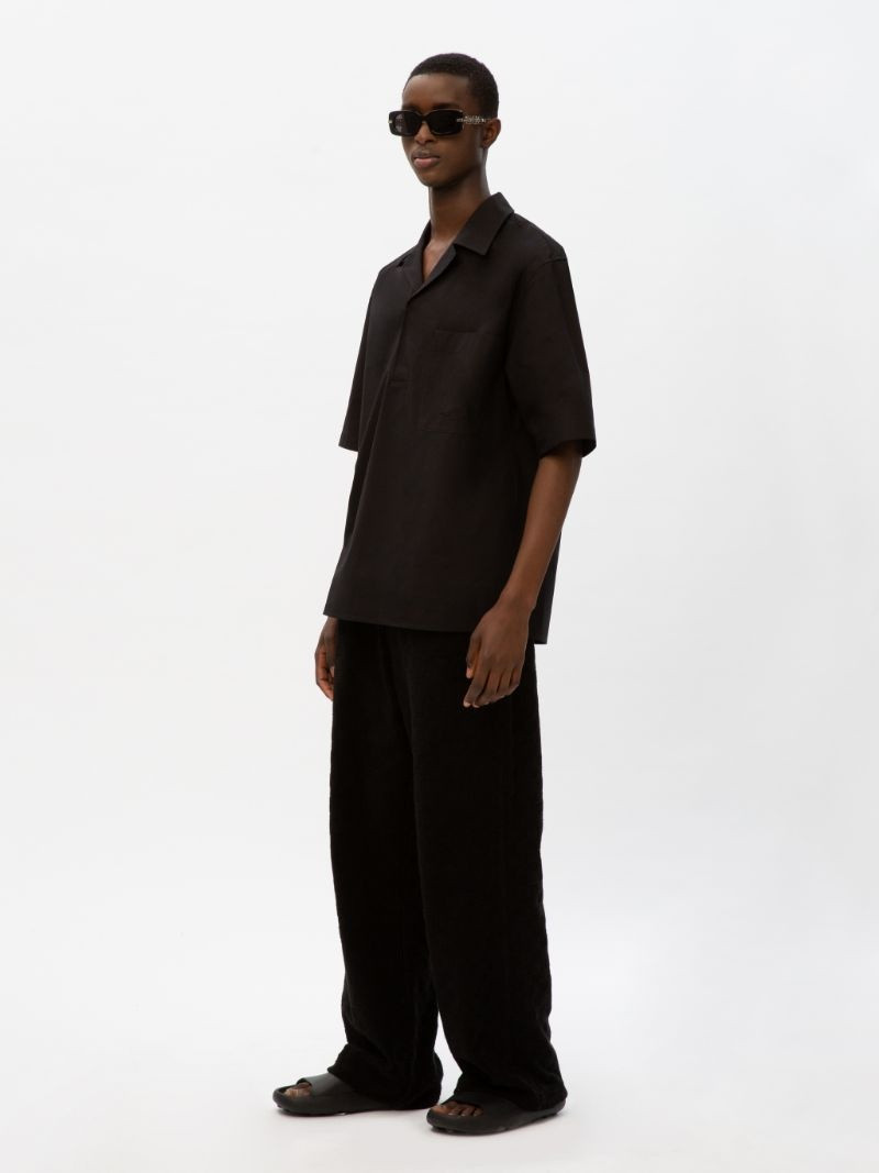 Ambush logo-embroidered short-sleeve shirt outlook