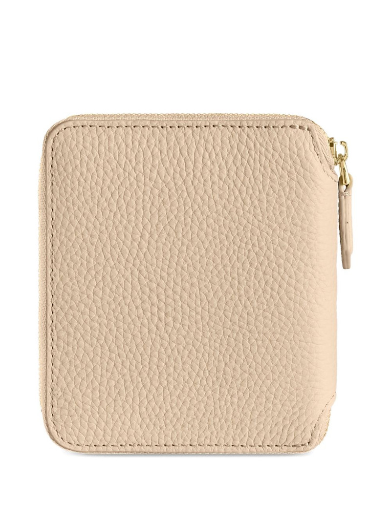MAISON de SABRÉ zip pebbled leather wallet outlook