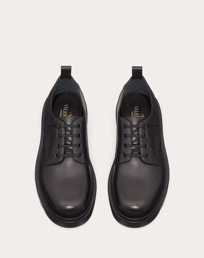 VLogo Signature Calfskin Derby 4