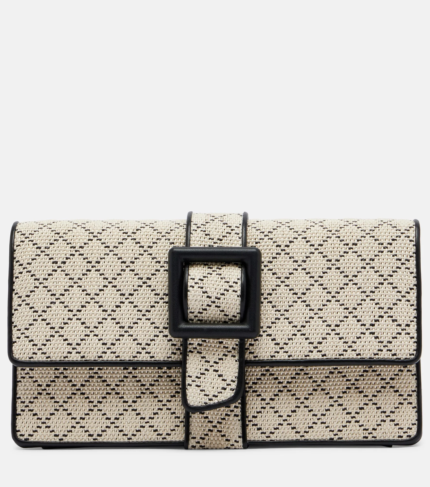 Maycap raffia-effect clutch - 1