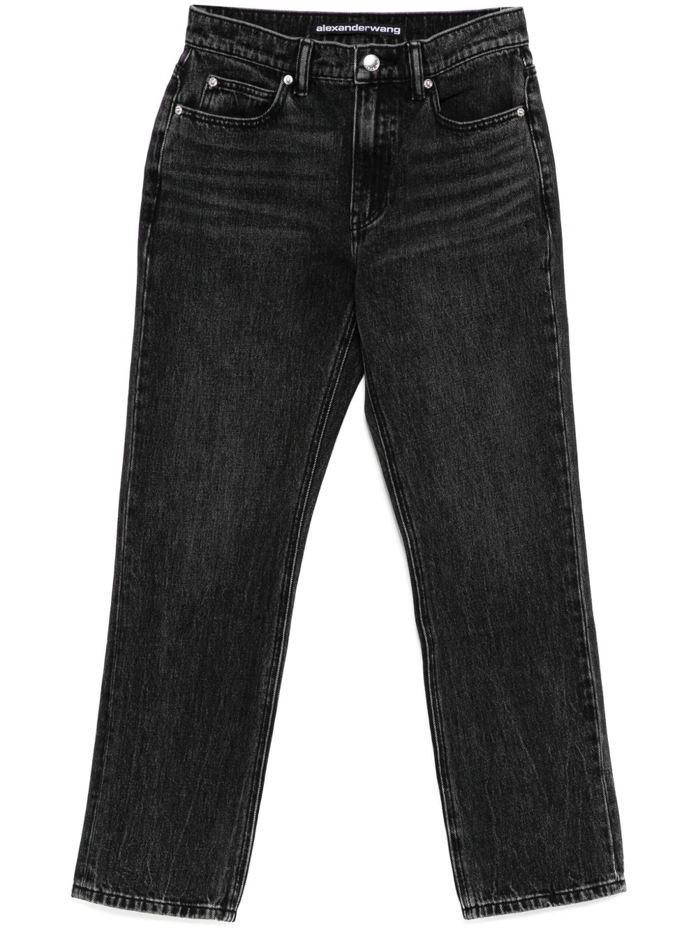 Stovepipe high-rise jeans - 1