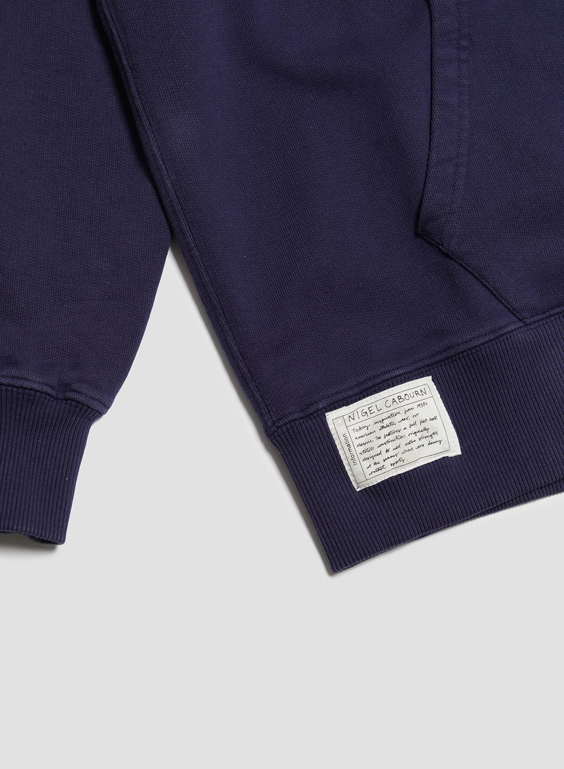 Embroidered Arrow Hoodie in Royal Blue - 2