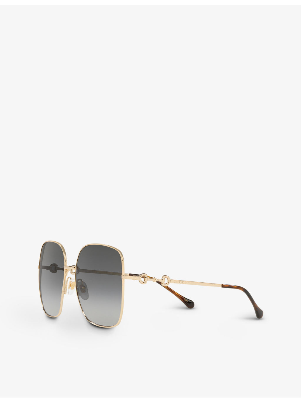 GG0879S square-frame glass and metal sunglasses - 3