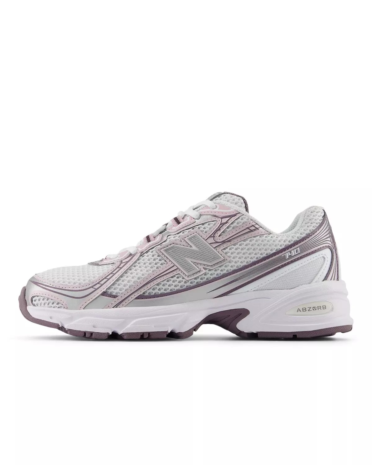 740 "White/Pink/Silver" Unisex Shoe - 3