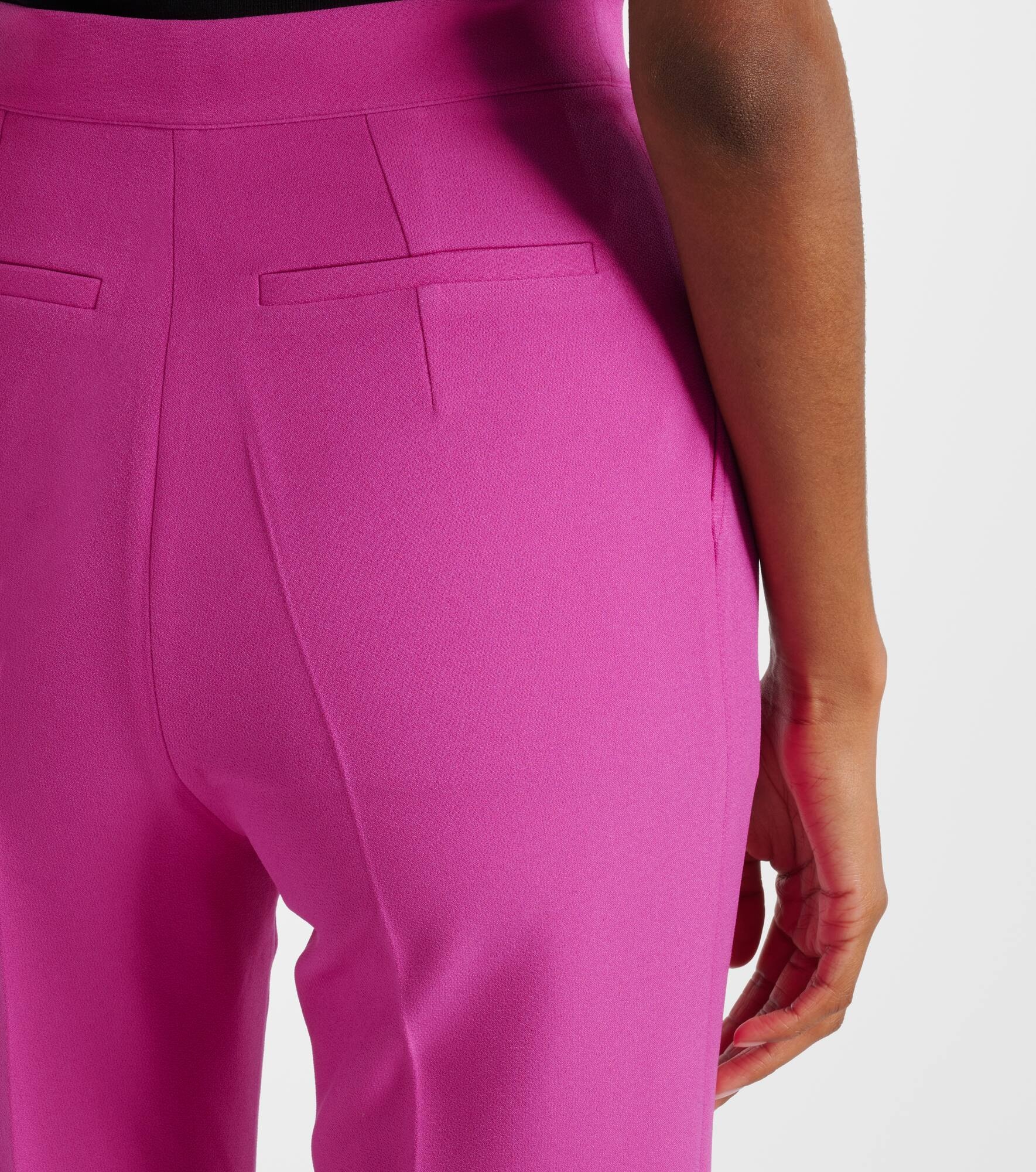 High-waisted flared pants - 6