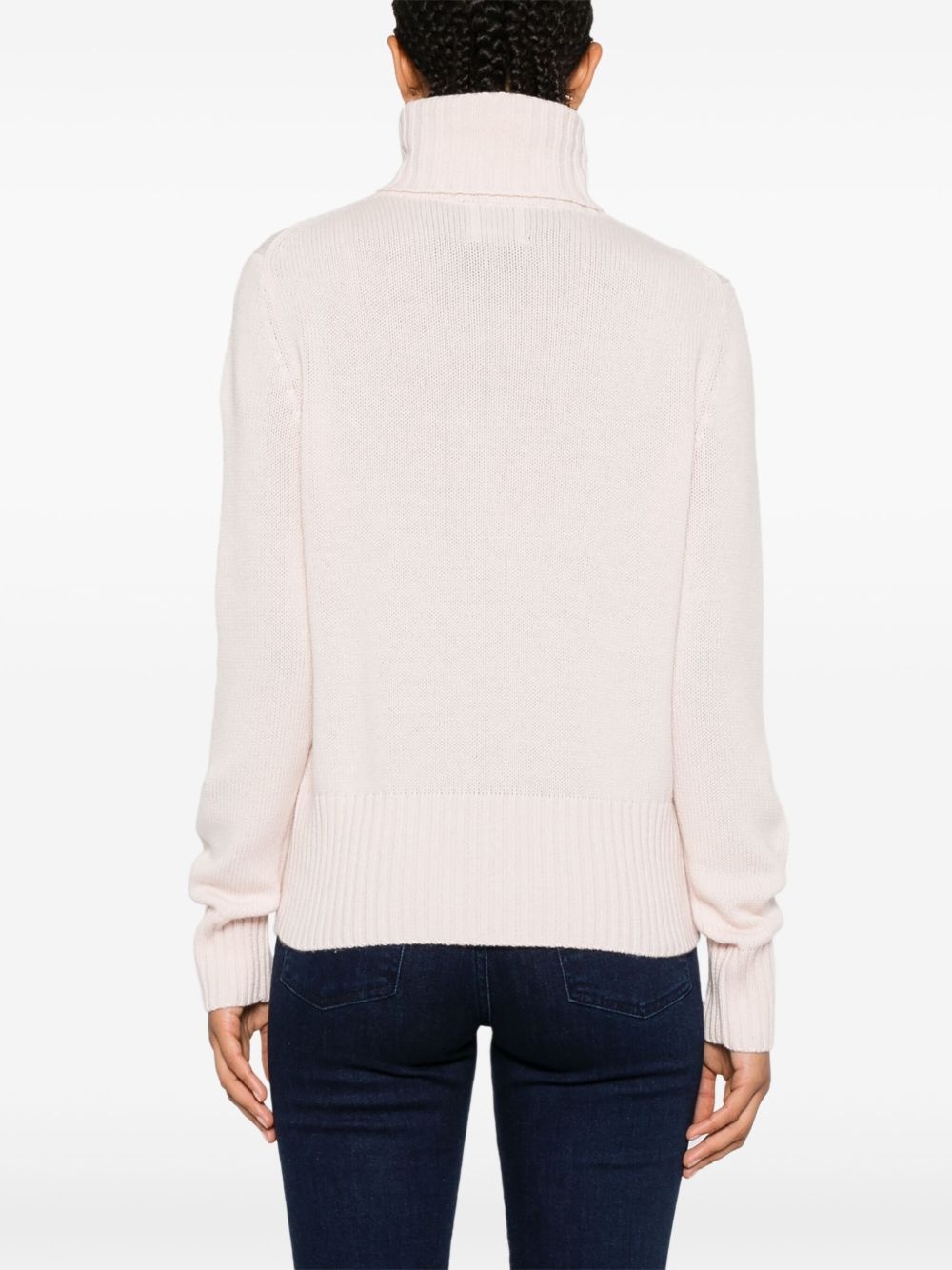 ribbed-knit sweater - 4