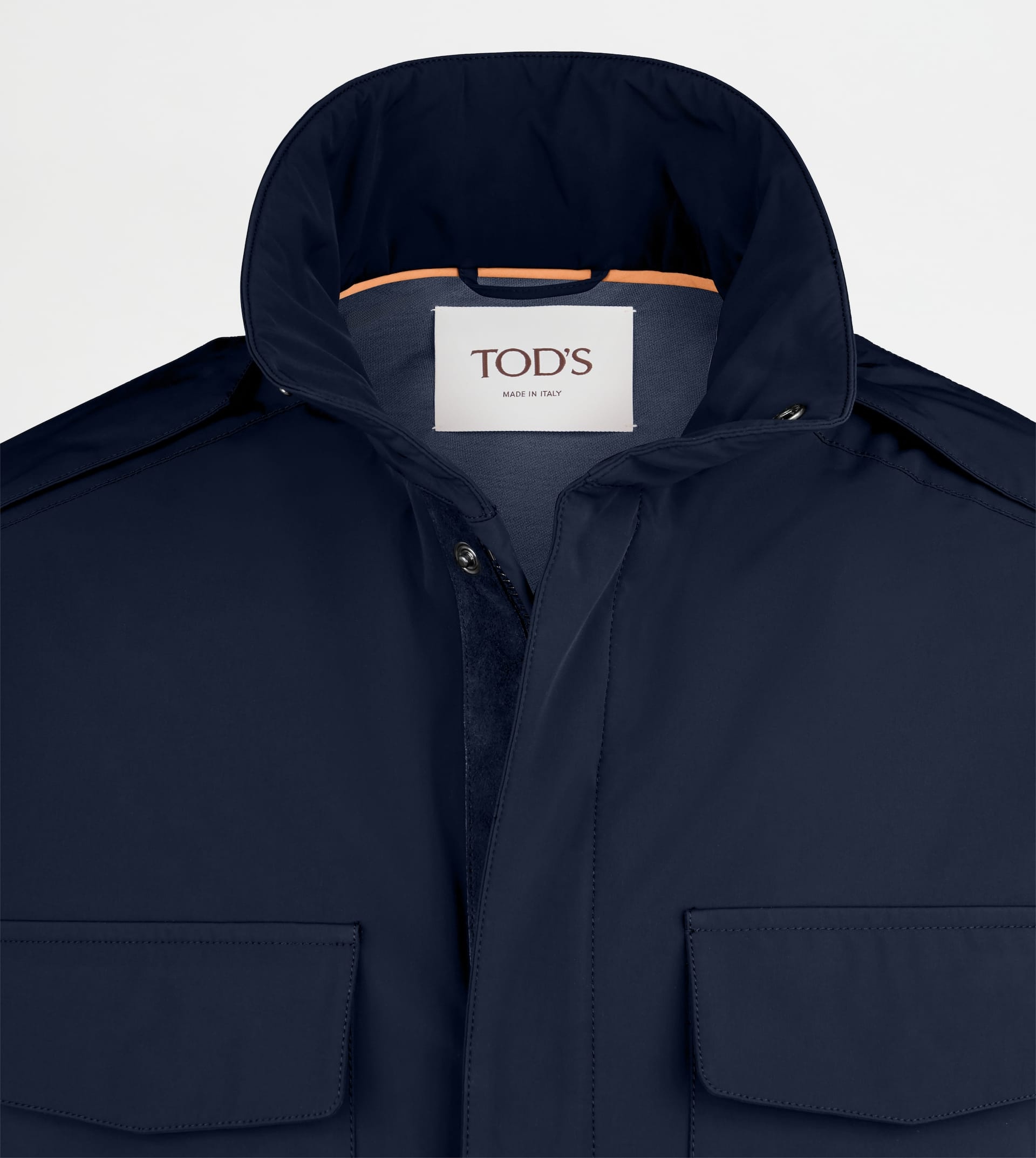 FIELD JACKET IN TECHNICAL FABRIC - BLUE - 6