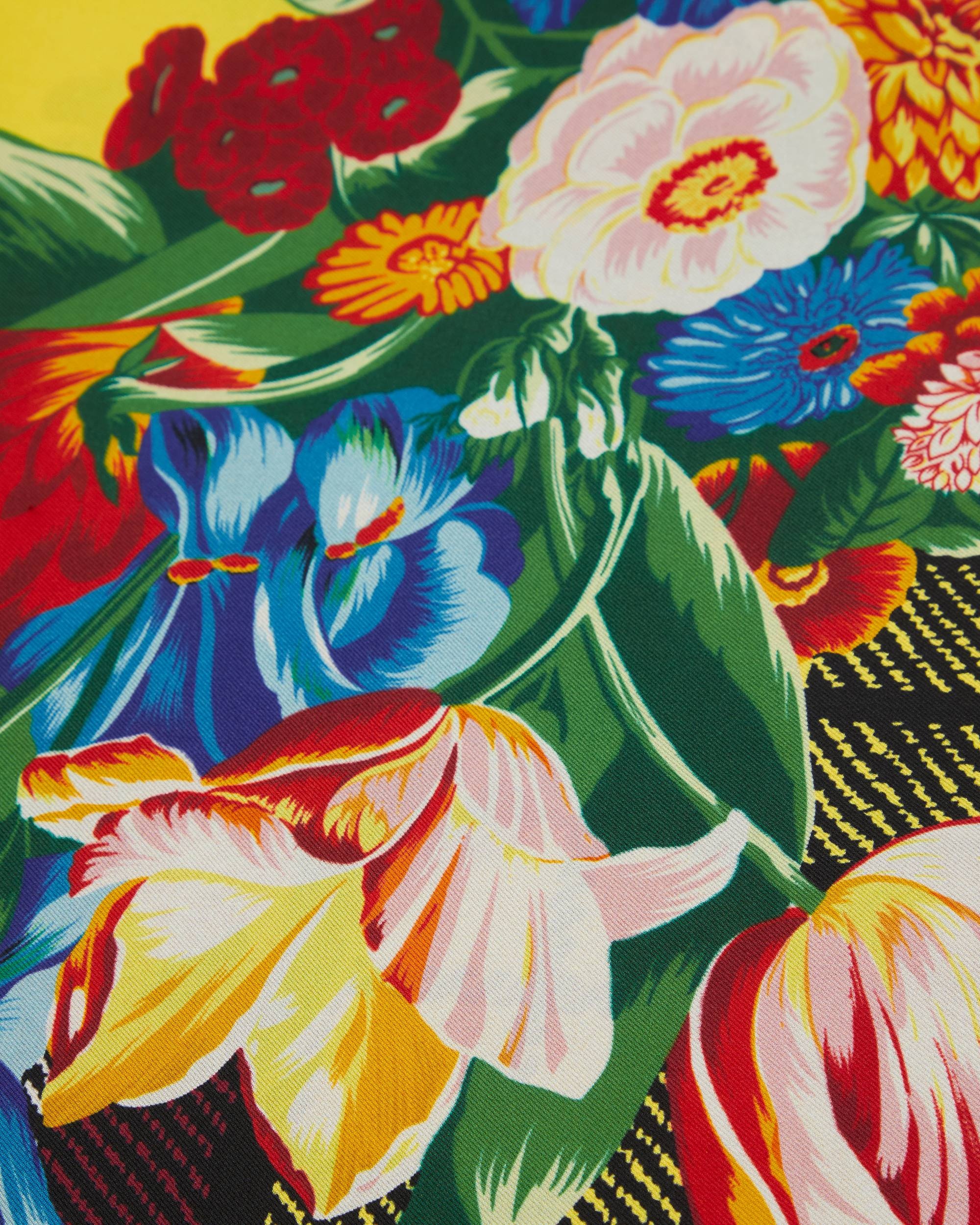 'KENZO Stamp' silk square 2